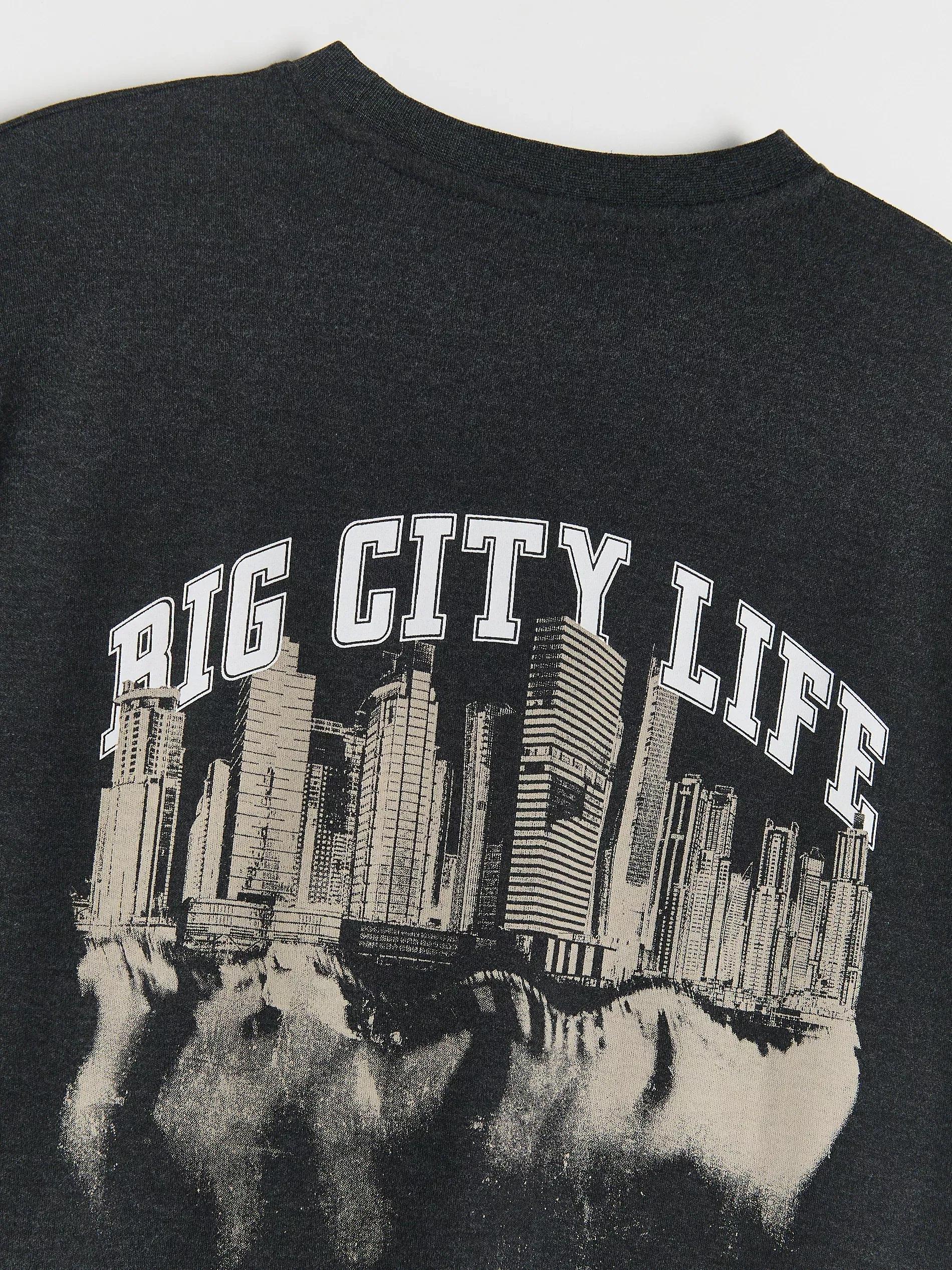 Grey T-Shirt,Kids Boy, , large image number 3