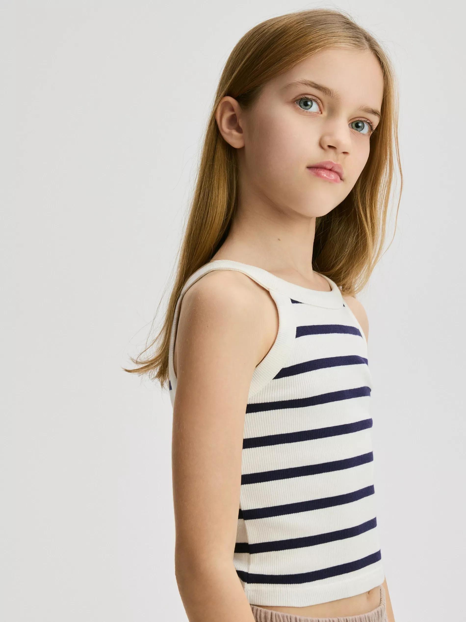 Multicolour Stripe Top, , medium