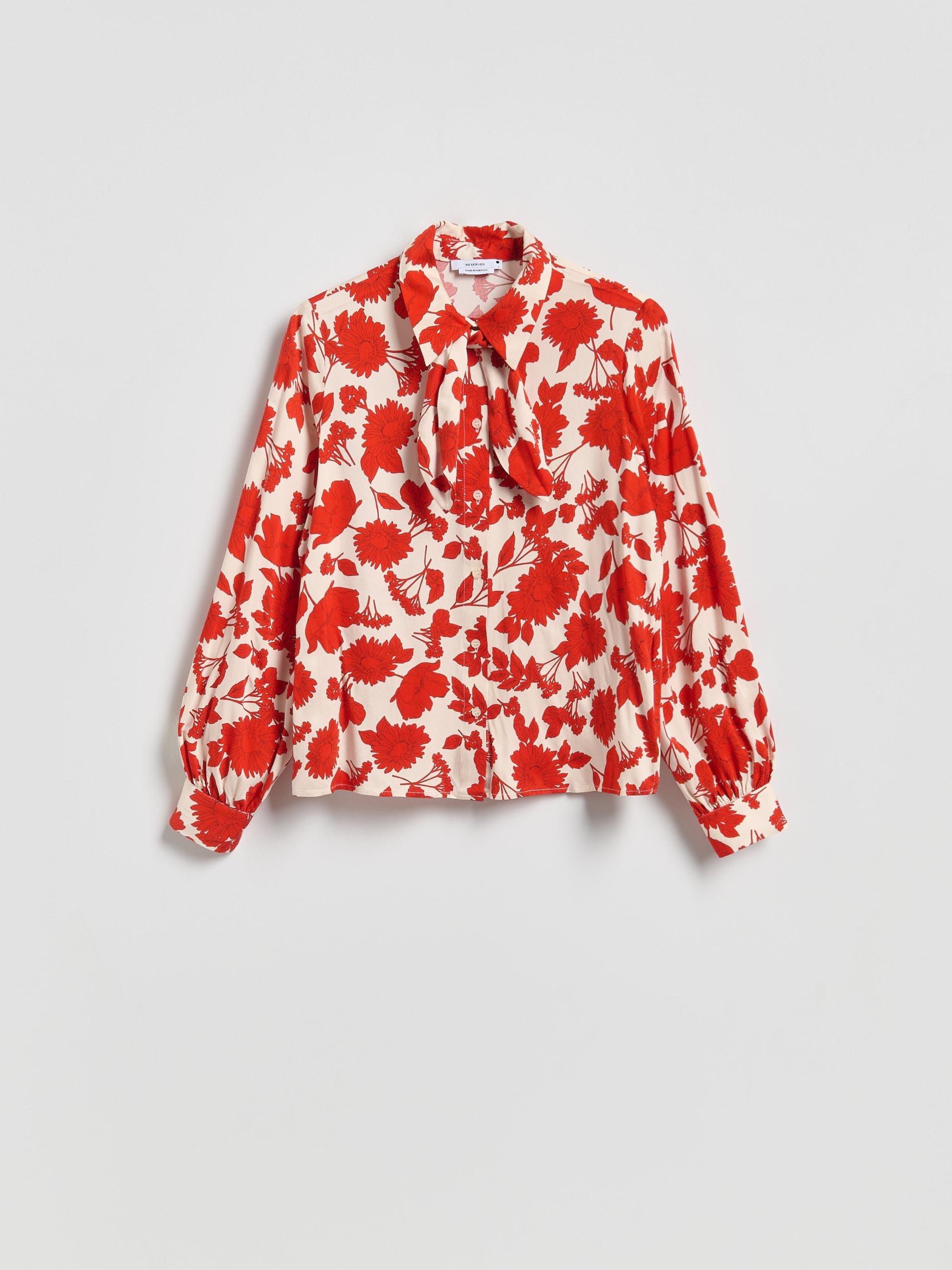 Multicolour Patterned Viscose Shirt, Multicolor, large image number 5