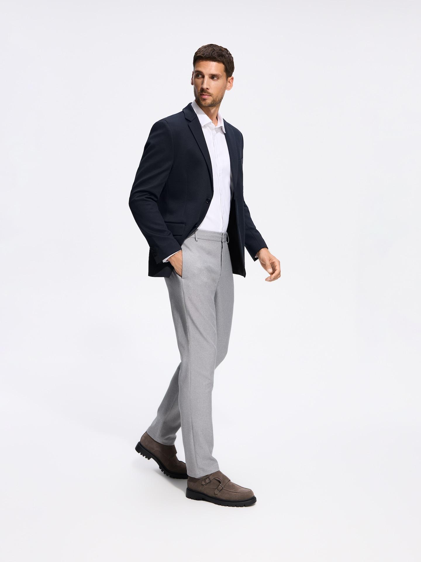 MEN`S BLAZER NAVY, Navy, medium