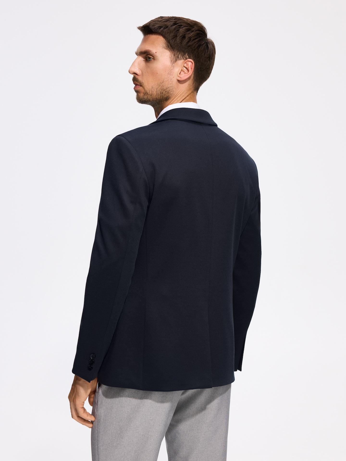 Navy Slim Fit Blazer, Navy, large image number 3