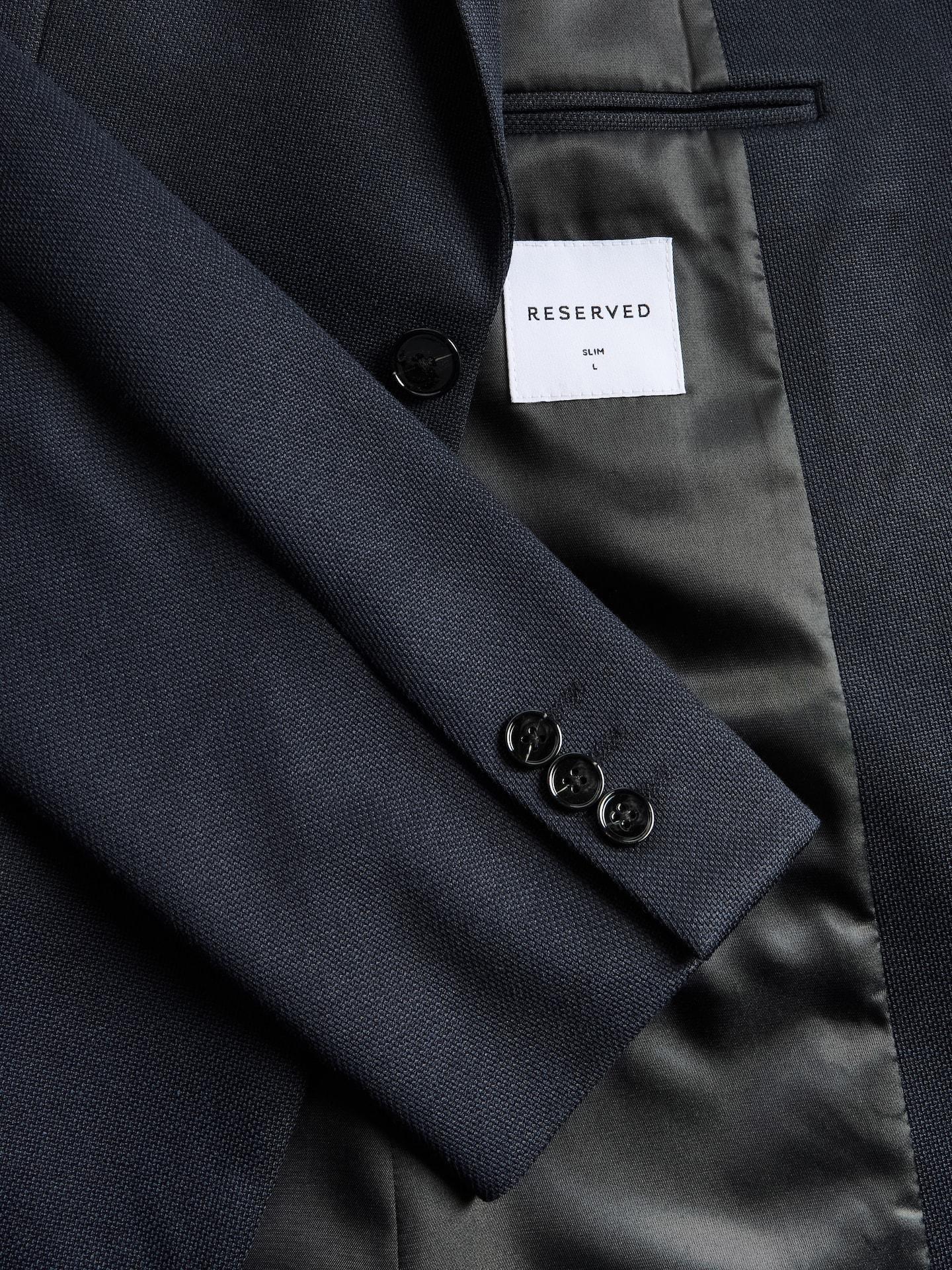 Navy Slim Fit Blazer, Navy, large image number 5