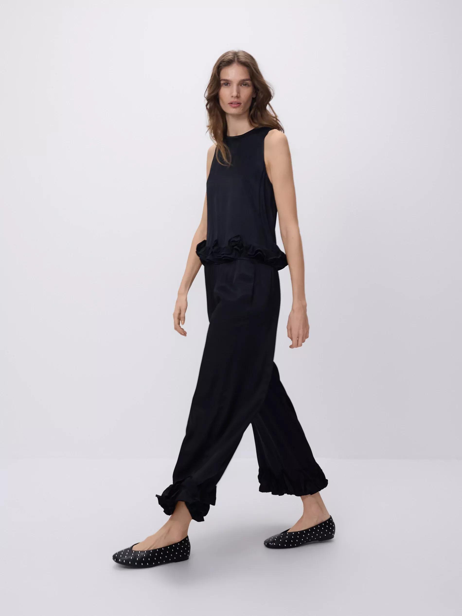 Black Trousers, Black, large image number 0