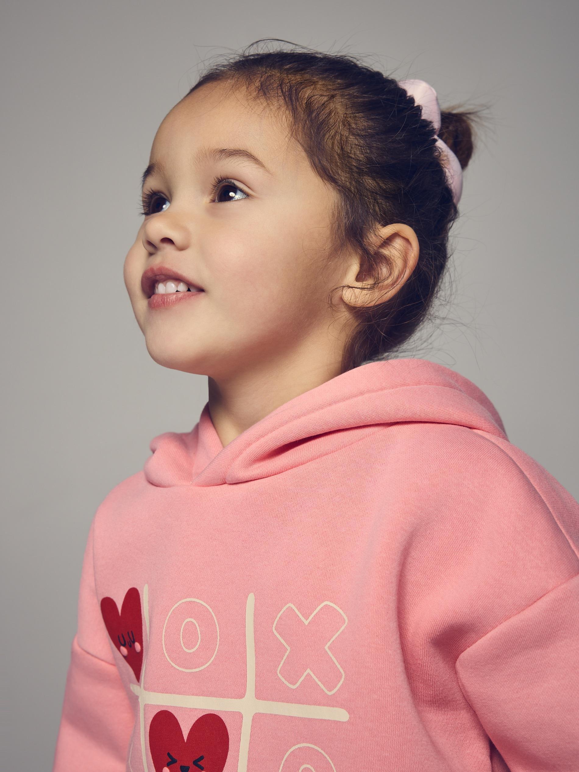 Pink Printed Sweatshirt, Pink, large image number 6