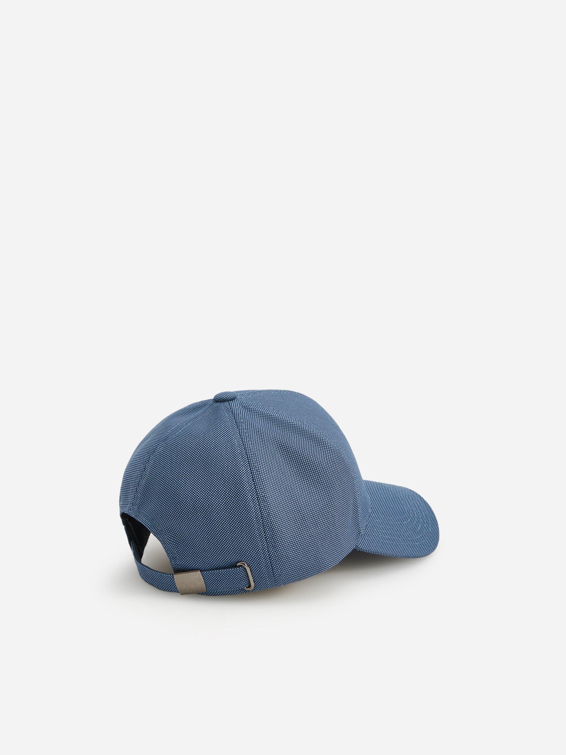 Navy Melange Cap, Men, , large image number 1