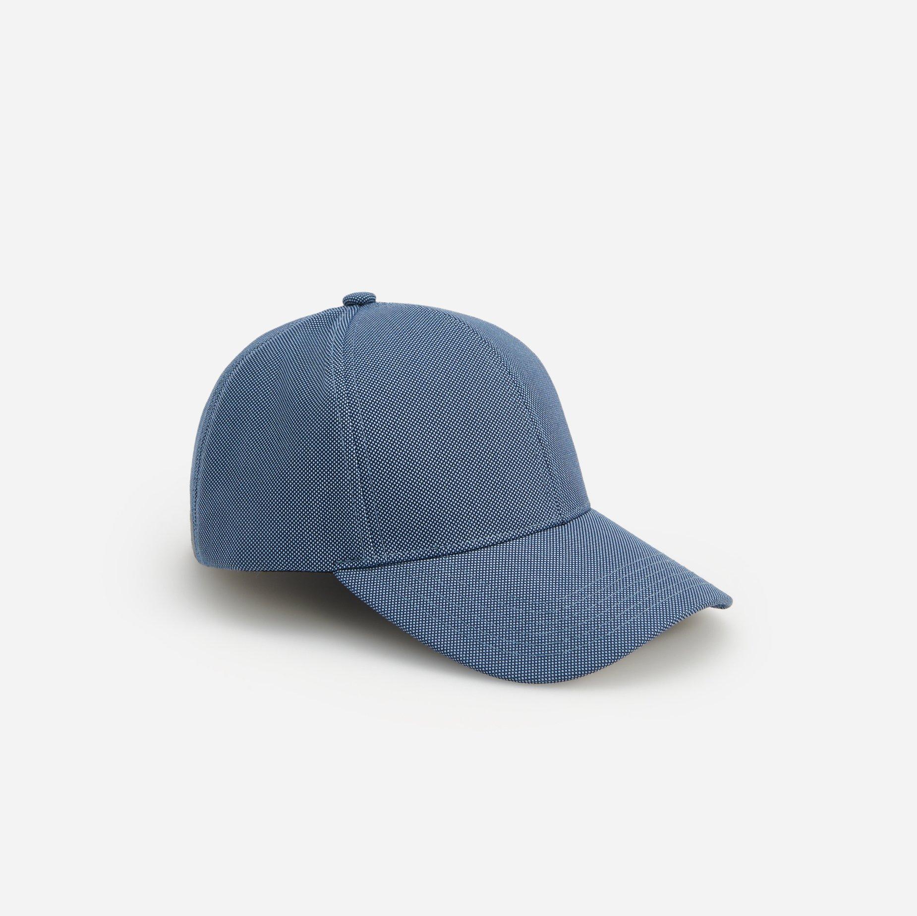 Navy Melange Cap, Men, , large image number 2