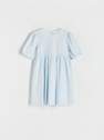 Reserved - Blue Floral Pattern Dress, Kids Girls