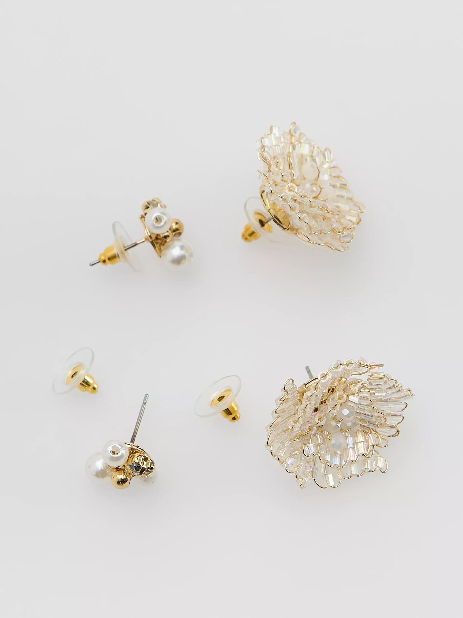 Multicolour Earrings Set, Multicolor, medium