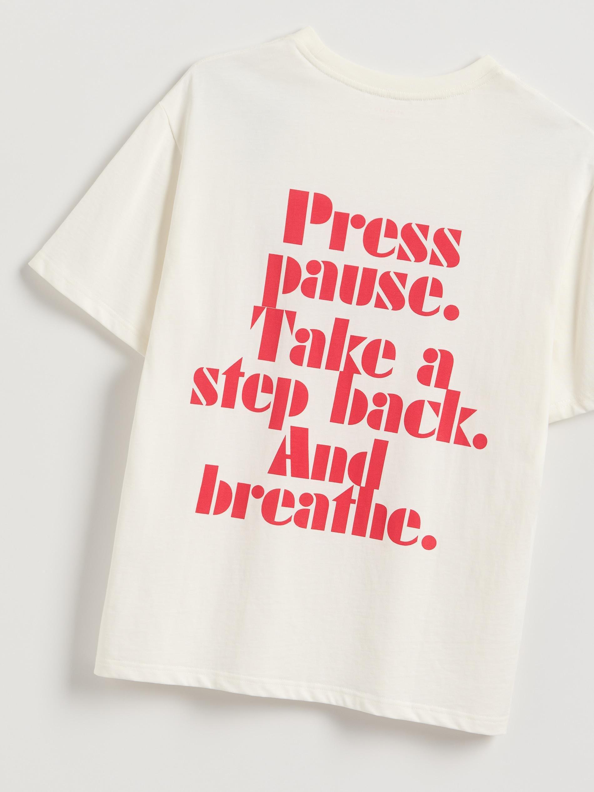 WHITE Pyjama set with slogan, White, large image number 2