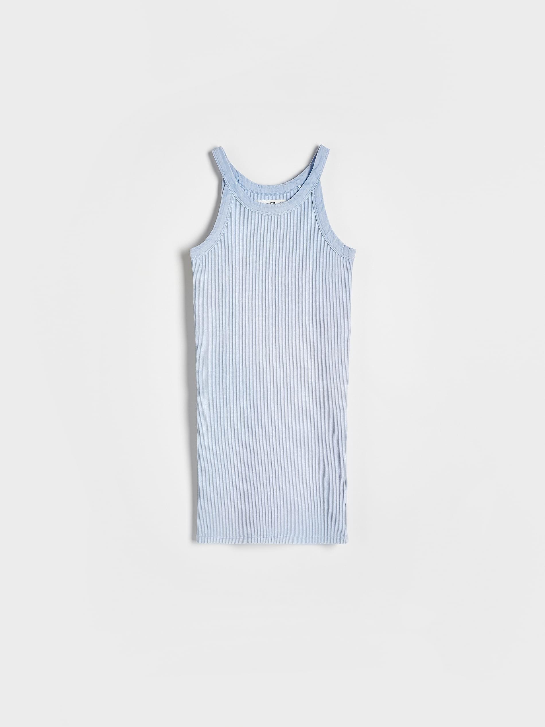 Blue Wash Effect Dress, Kids Girls, , large image number 2