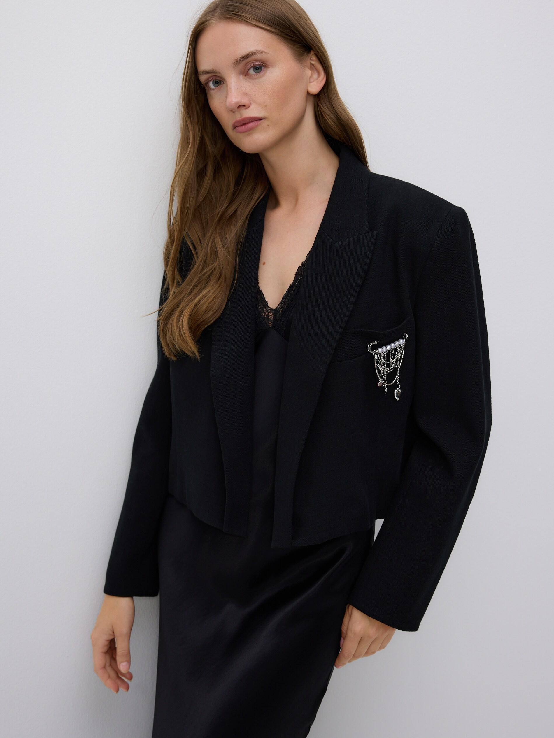 Black Blazer Black, Black, large image number 0
