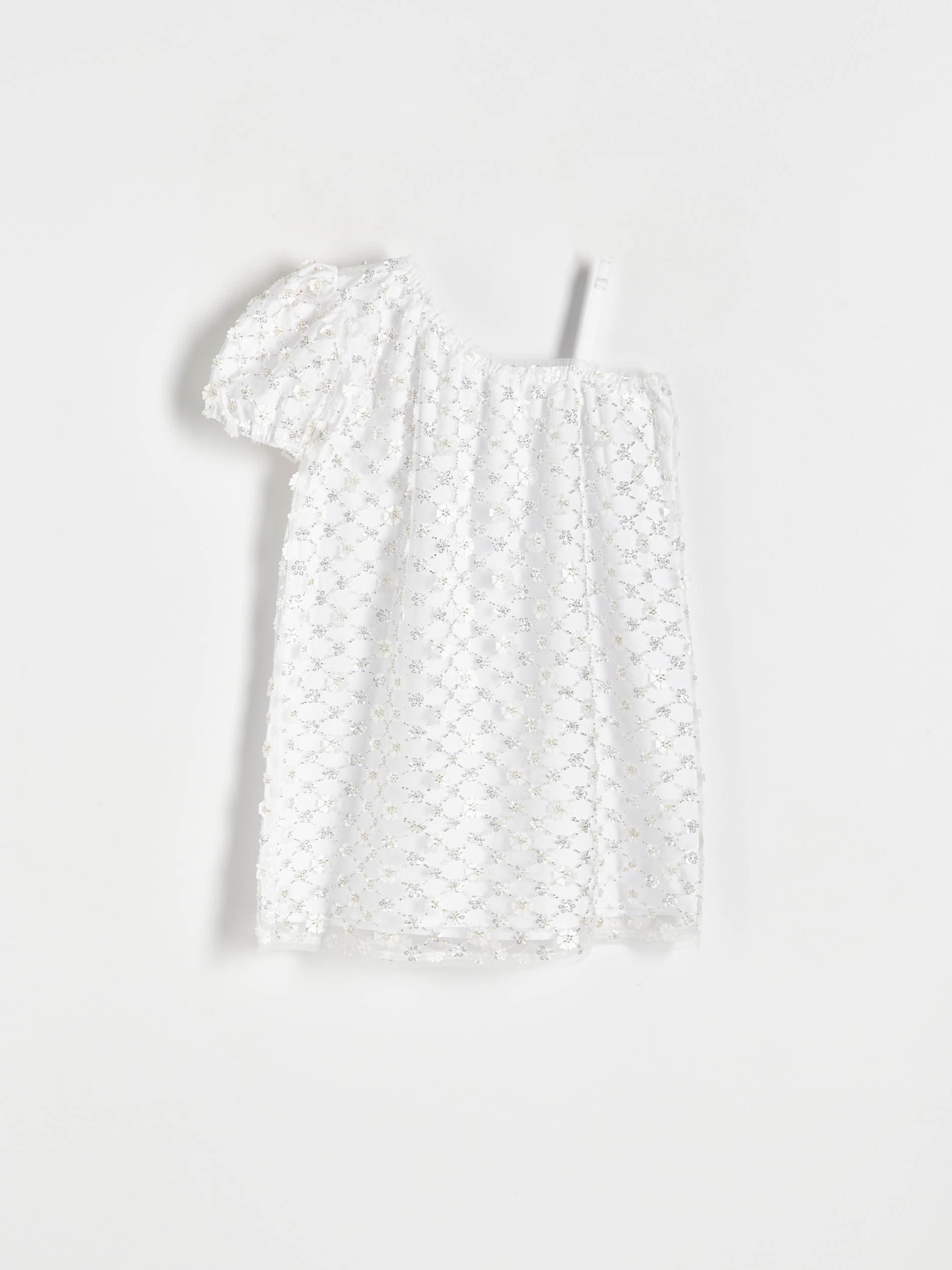 White Sequin Dress, Kids Girls, , large image number 3