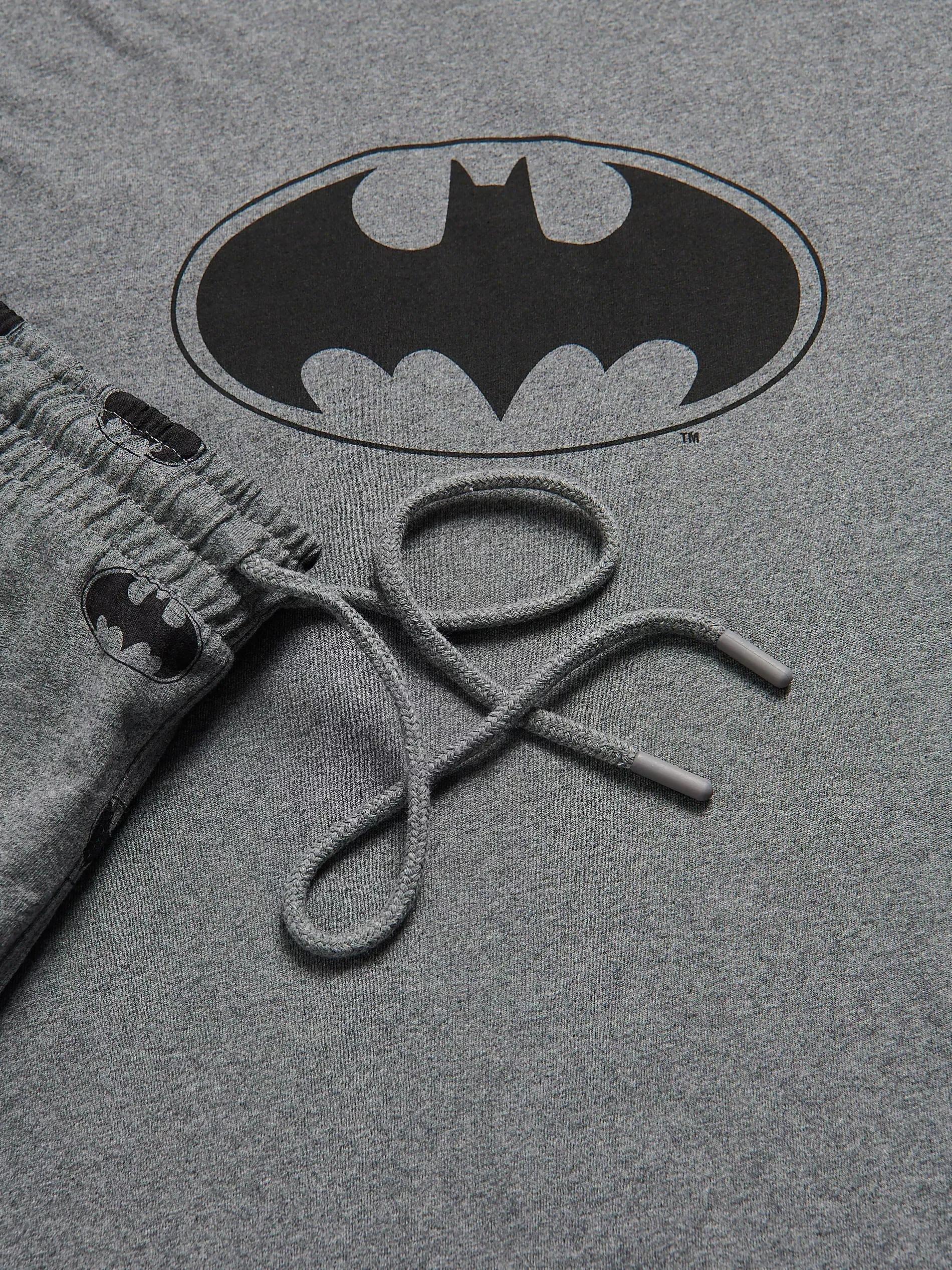 DARK GREY Batman two piece pyjama set, Grey, large image number 1