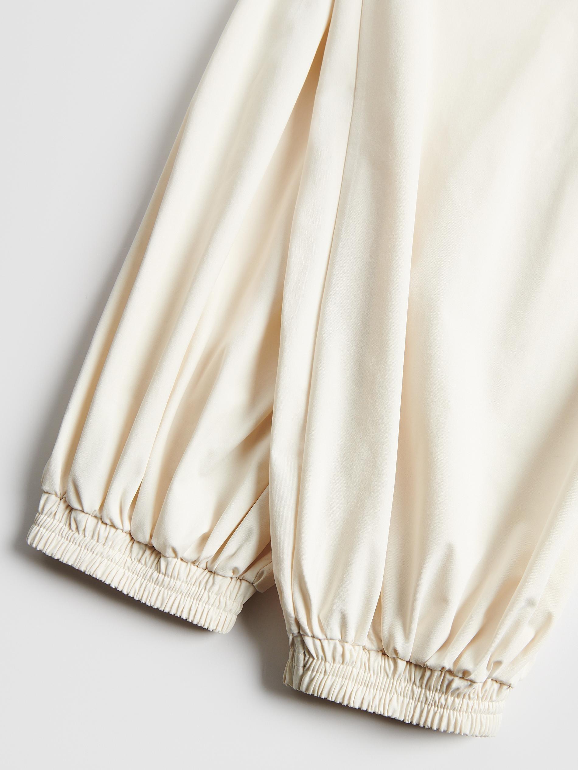 Cream Balloon Trousers, Ivory, large image number 4