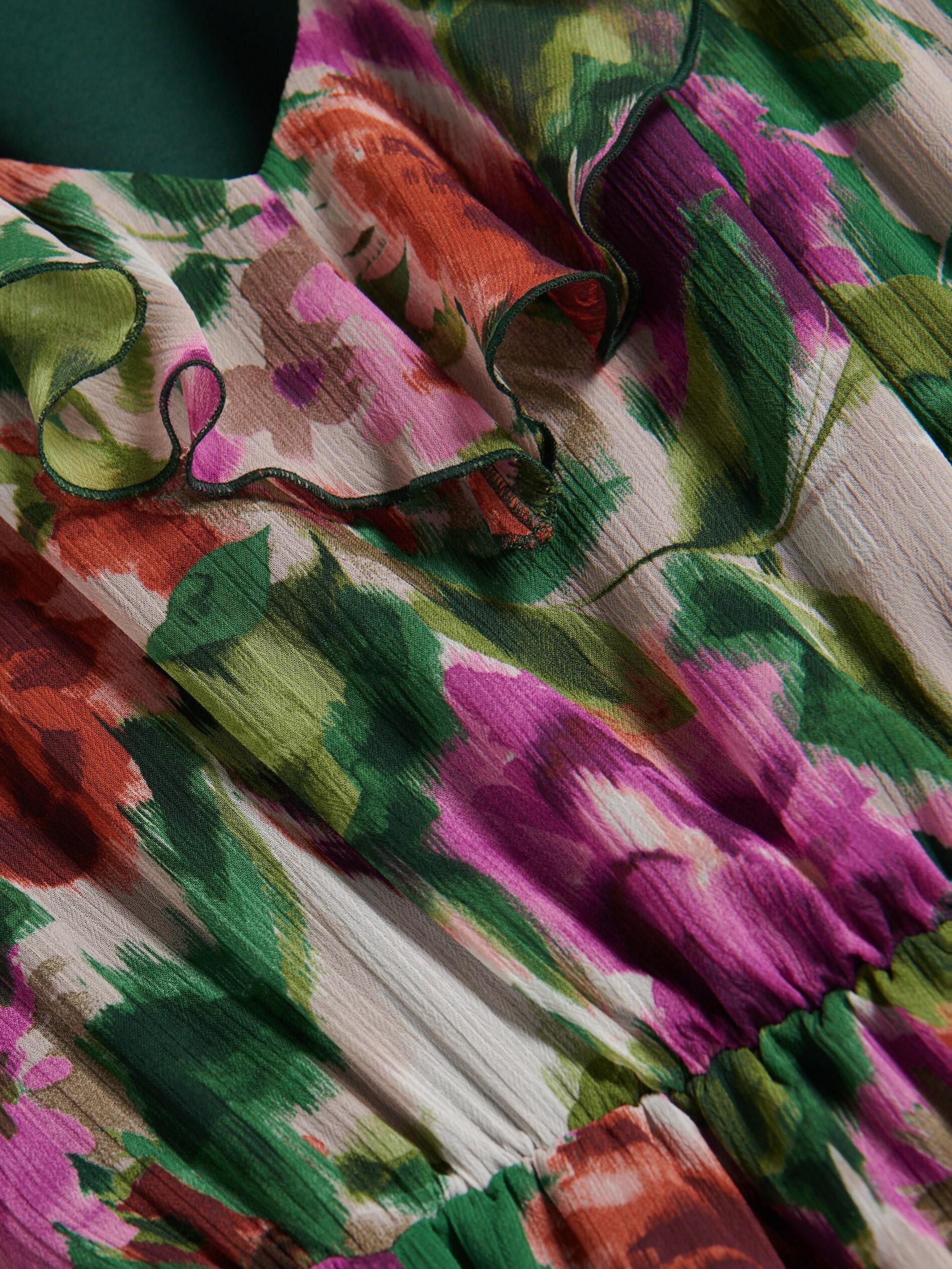 Reserved - Multicolour Floral Maxi Dress