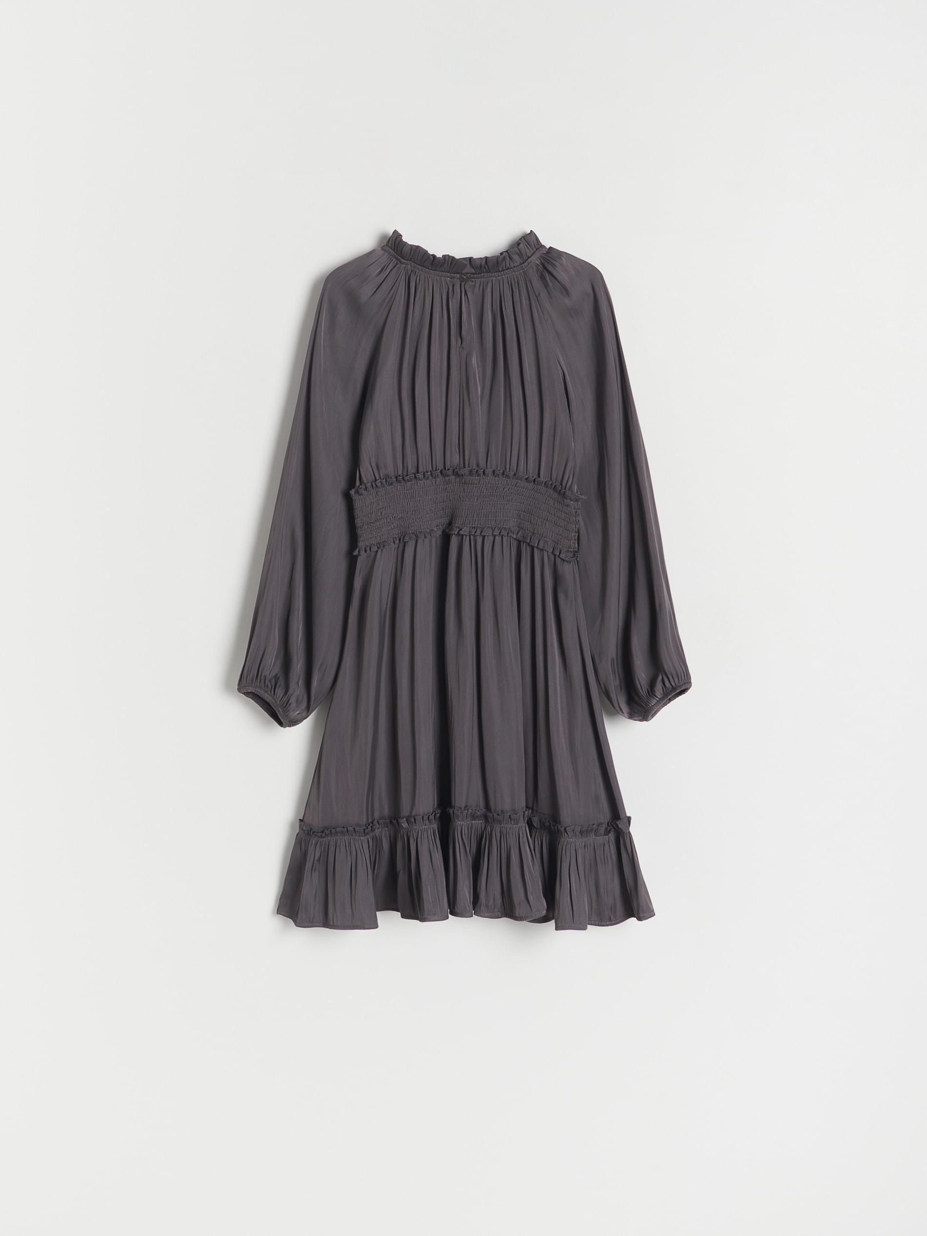 Grey Shiny Dress, Kids Girls, , large image number 2