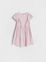 Reserved - Pastel Pink Dress With Ruffle Details