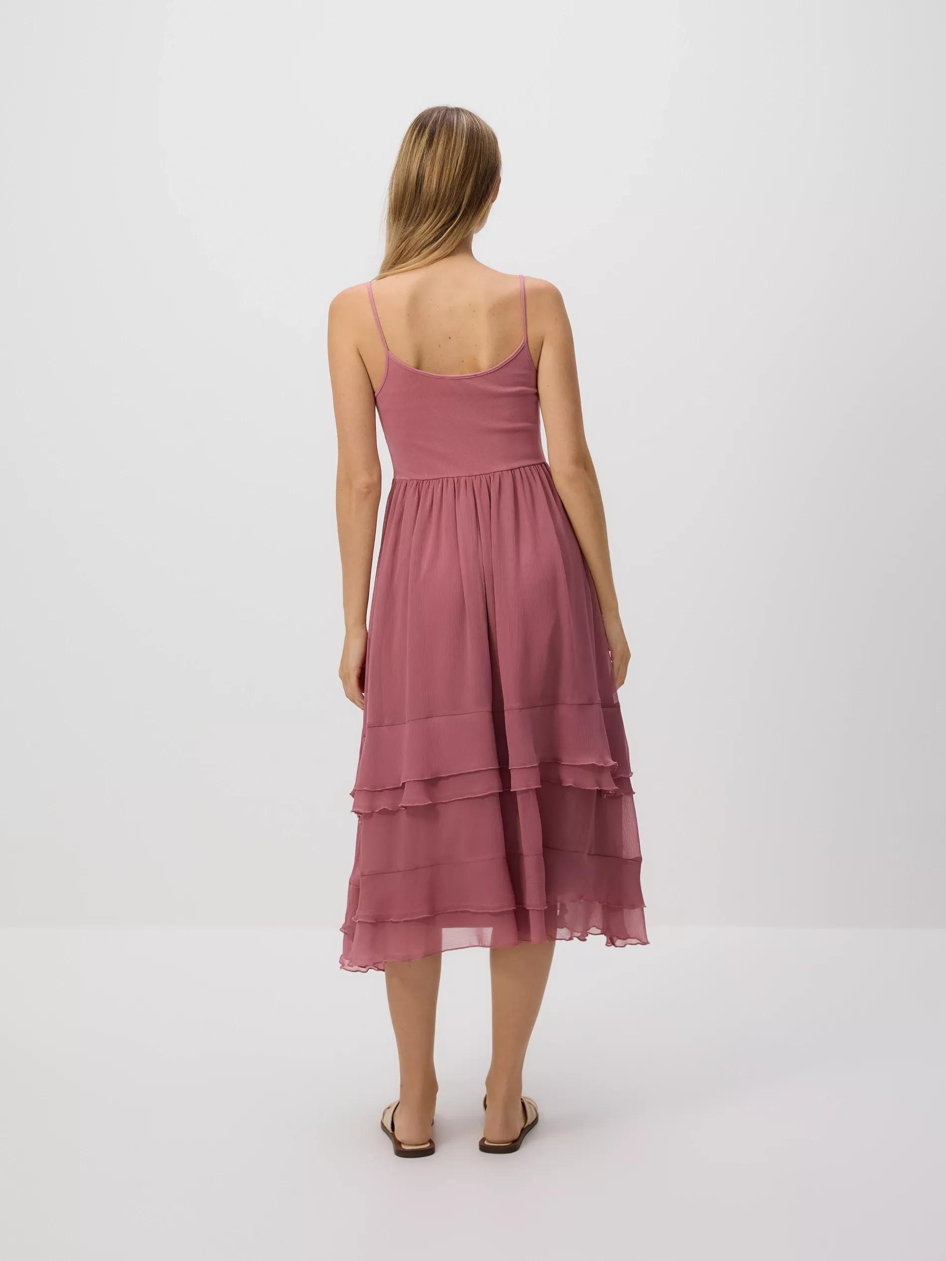 DUSTY ROSE Cotton sleeveless dress, , large image number 2