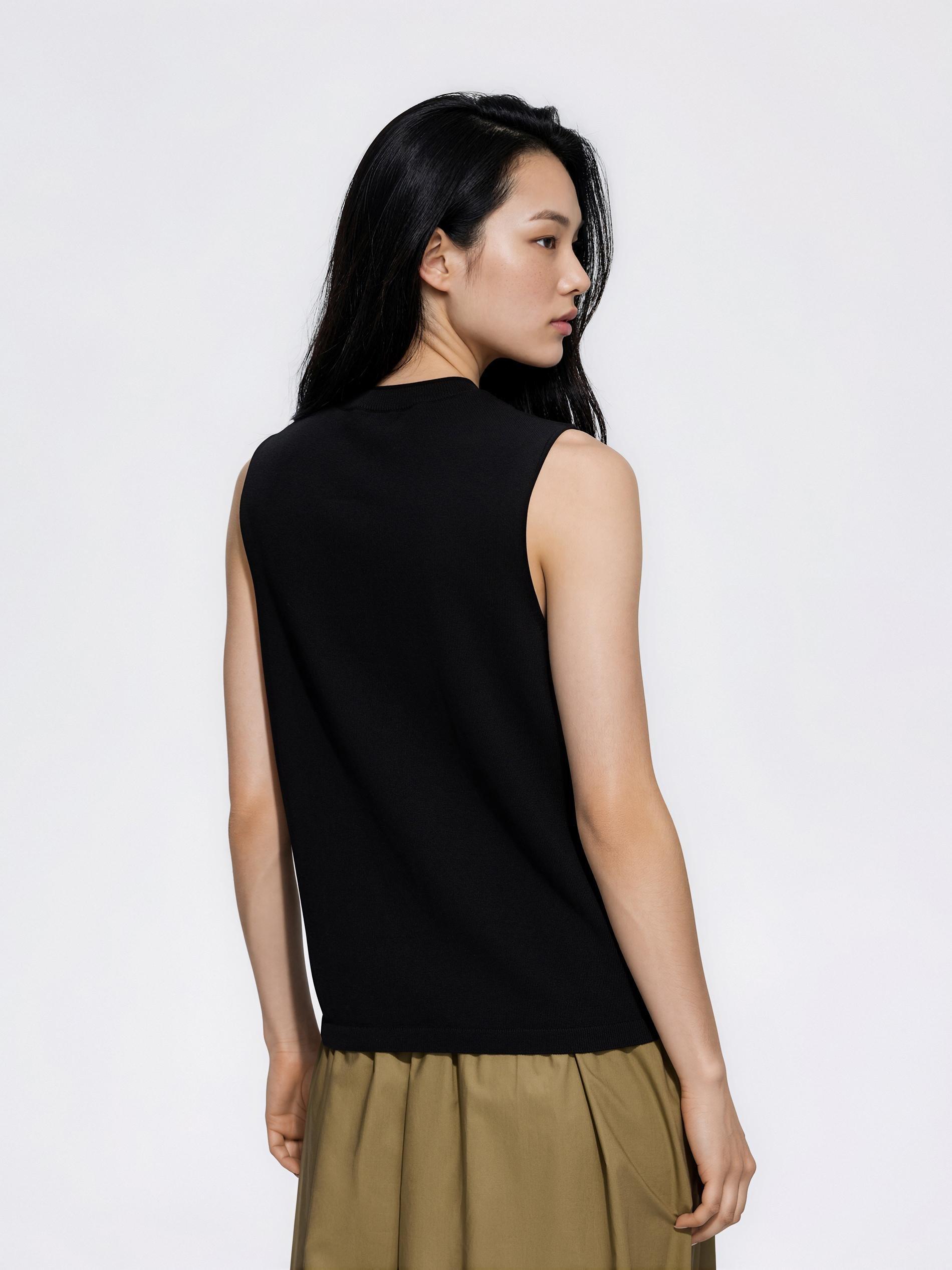 Blouse with modal, Black, large image number 3