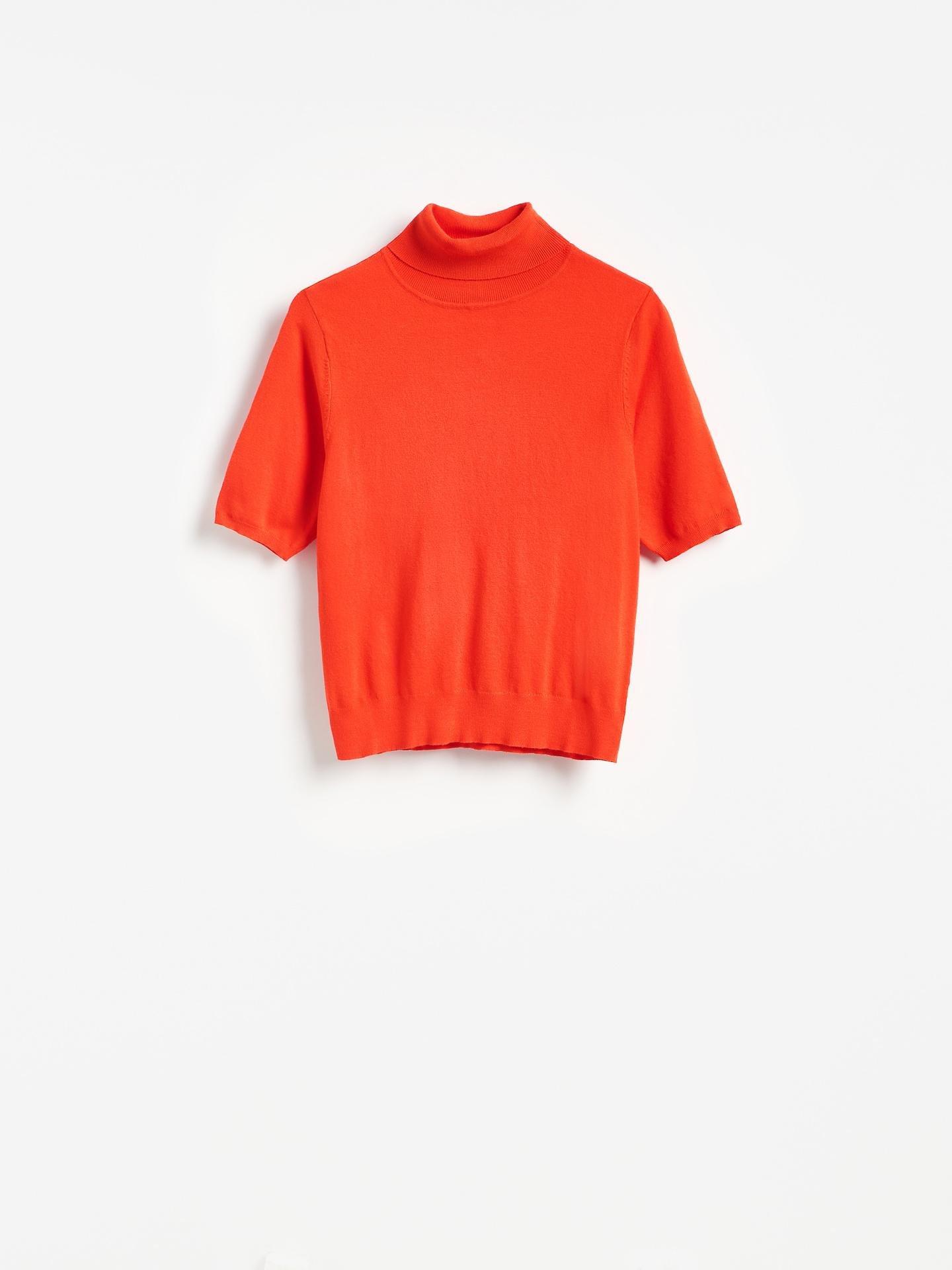 Red Viscose Blend Jumper, Red, medium