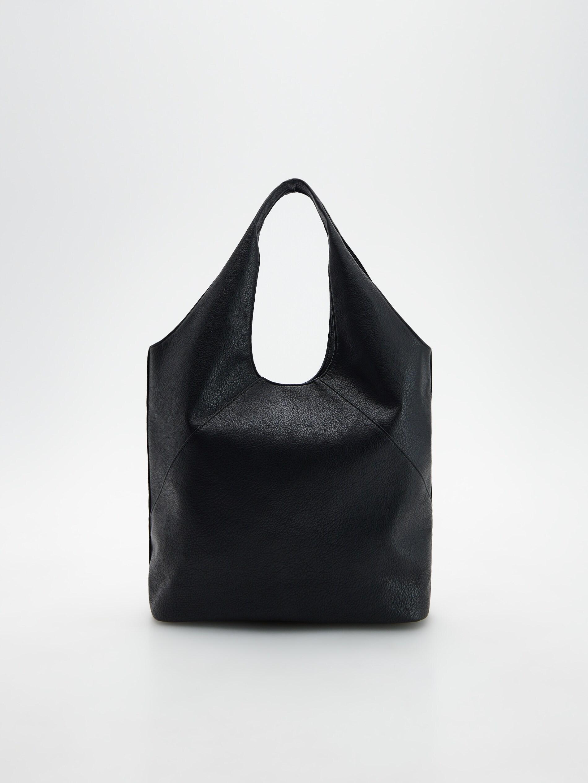 Vegan leather bag Reserved Black in Vegan leather - 22920268