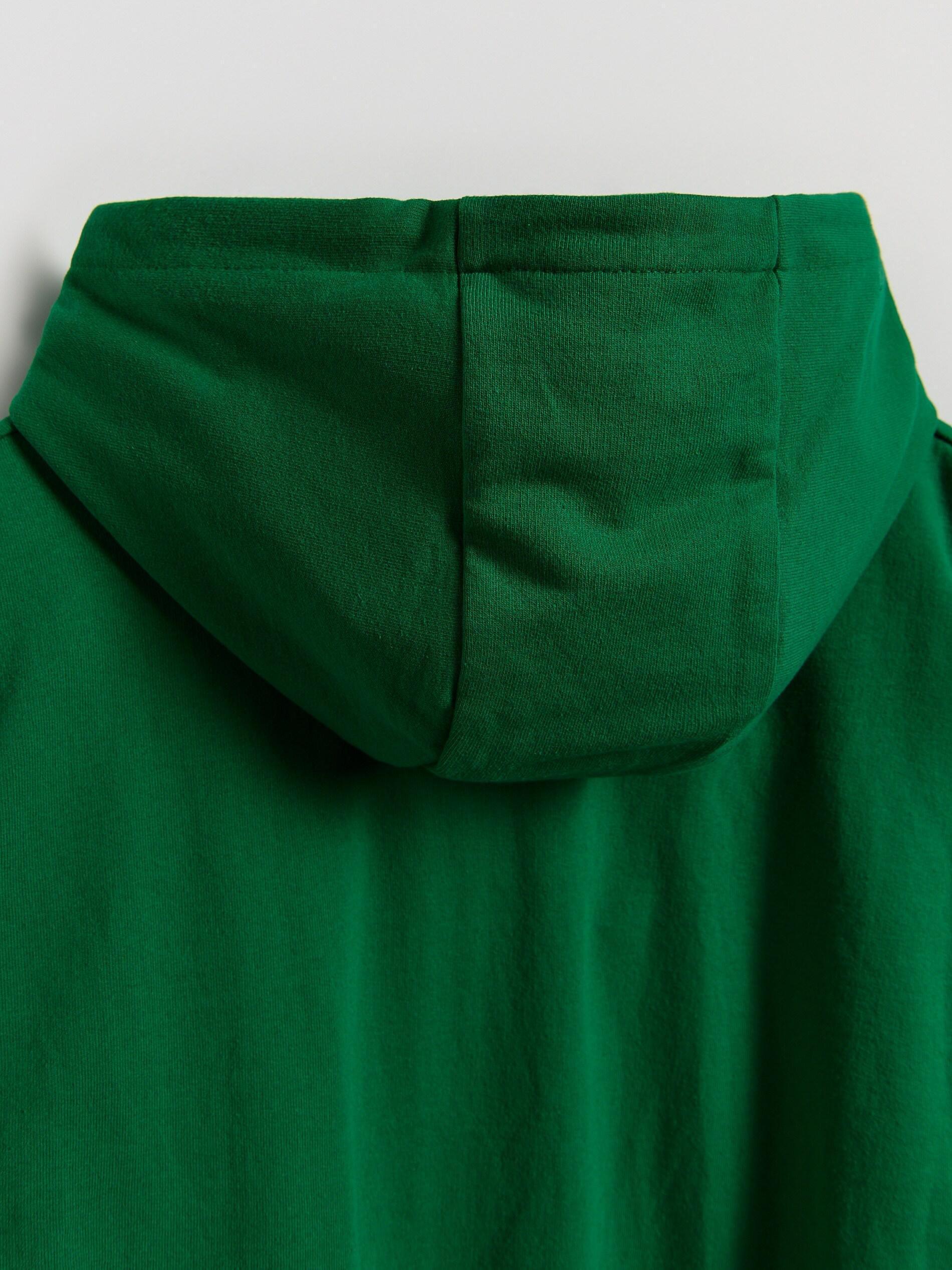 GREEN Minecraft sweatshirt, Green, medium