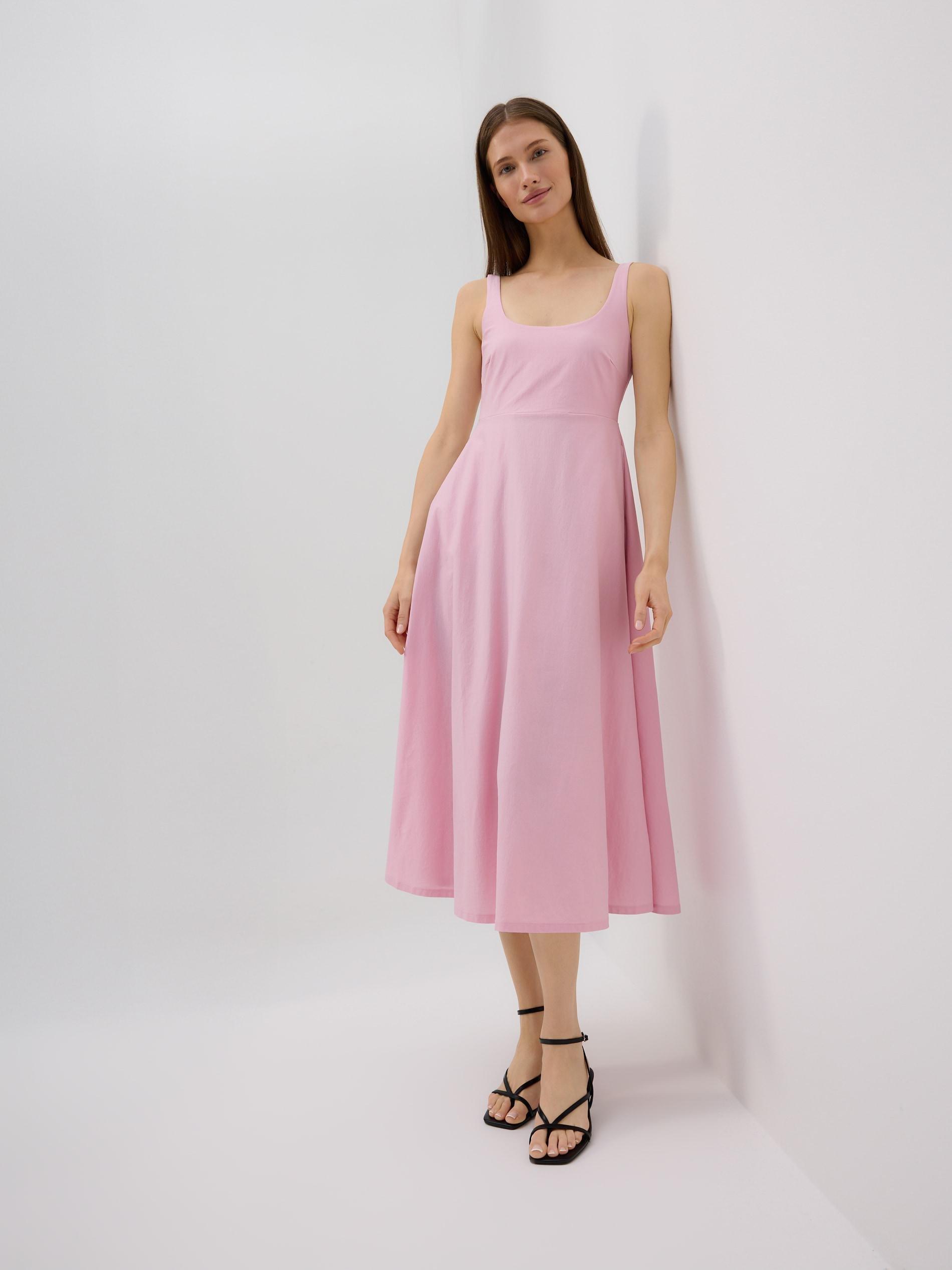 PASTEL PINK Midi dress, , large image number 0