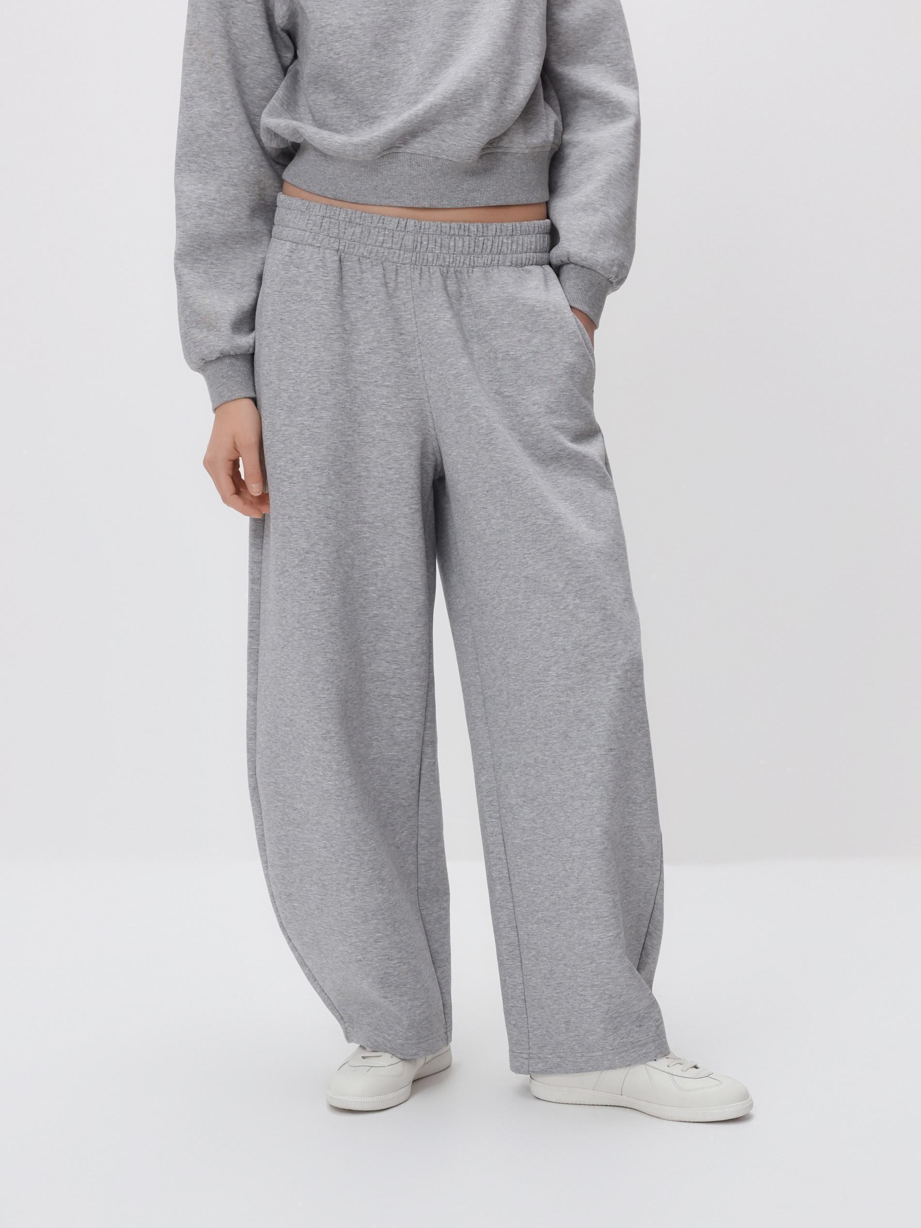 Grey Barrel Sweatpants, Light grey, medium