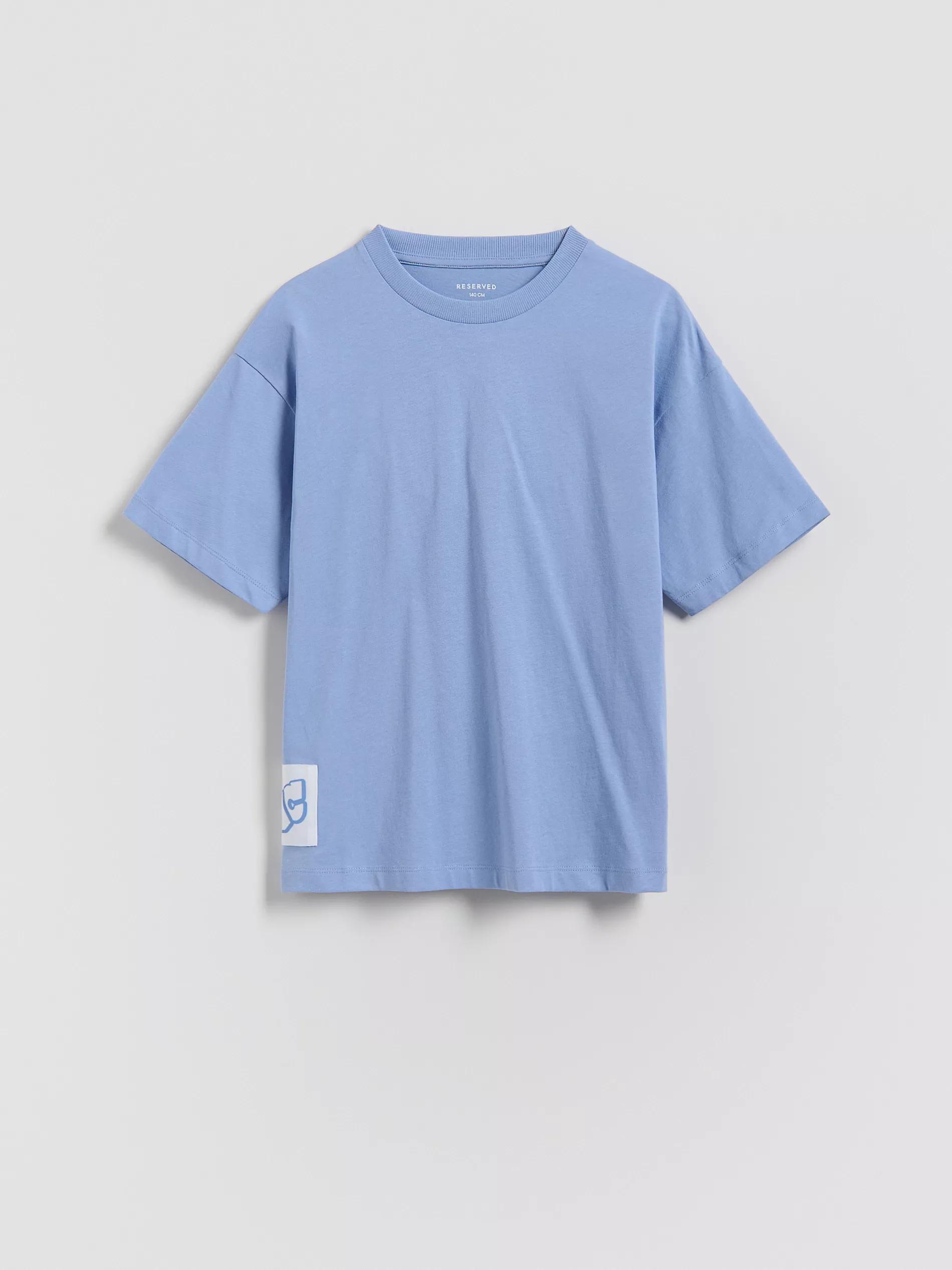 تيشيرت قطن أزرق (عبوة 3), Blue, large image number 1