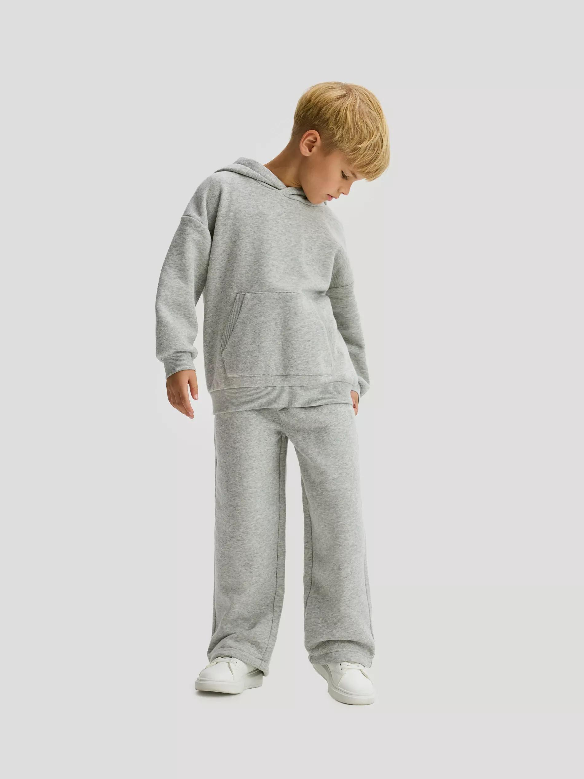 Grey Oversized Hoodie, Light grey, large image number 4