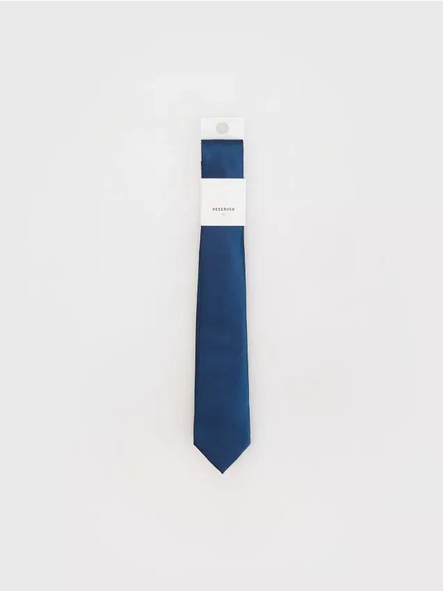 Navy Narrow Tie, Navy, large image number 0