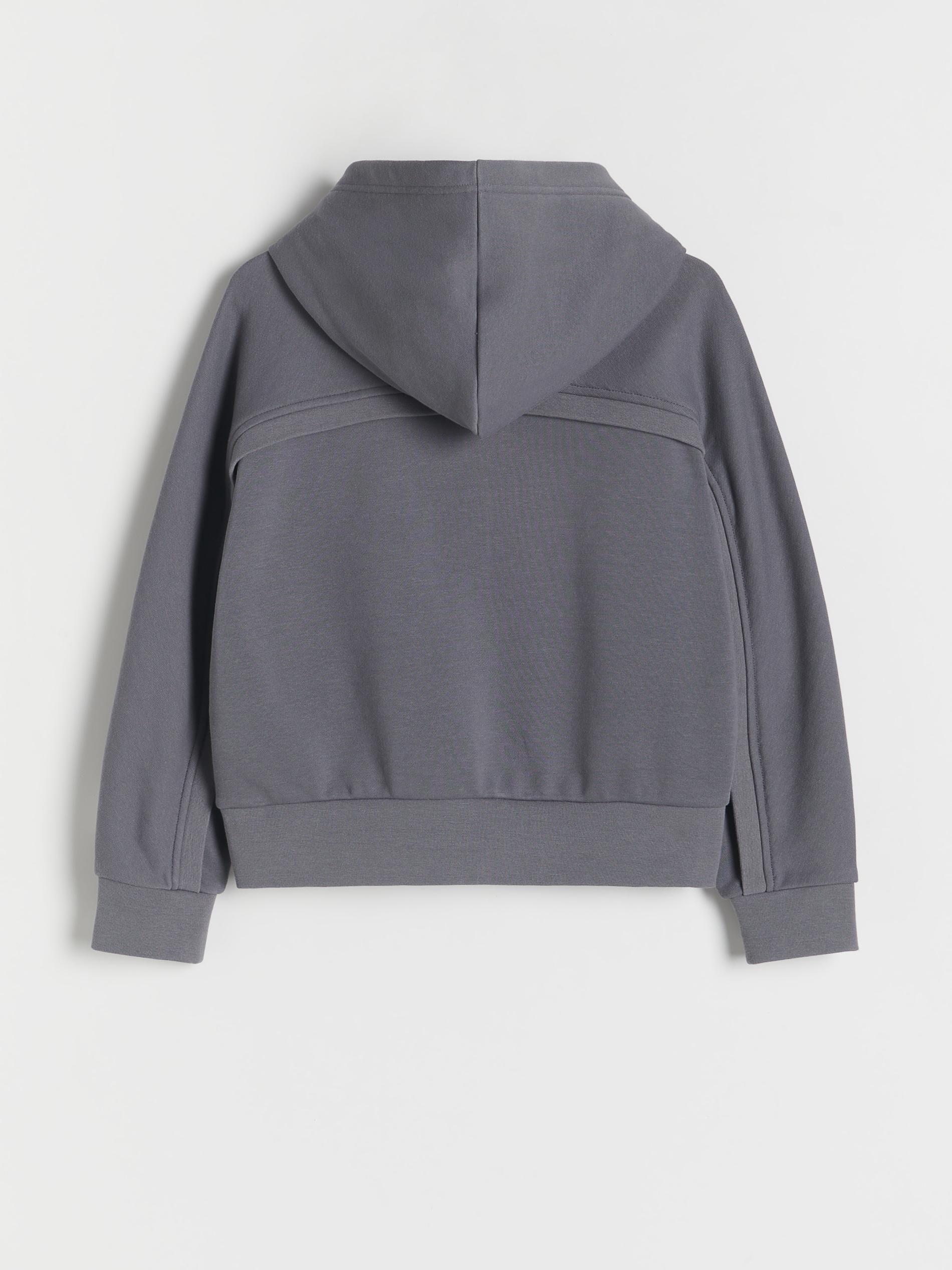 Reserved - Grey Hooded Sweater, Kids Girls