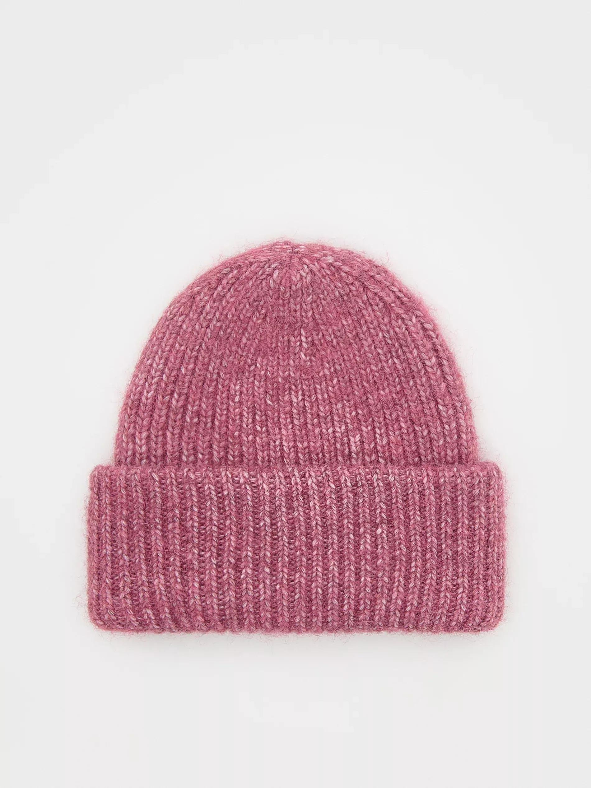 Red Wooled Beanie, Pink, large image number 3