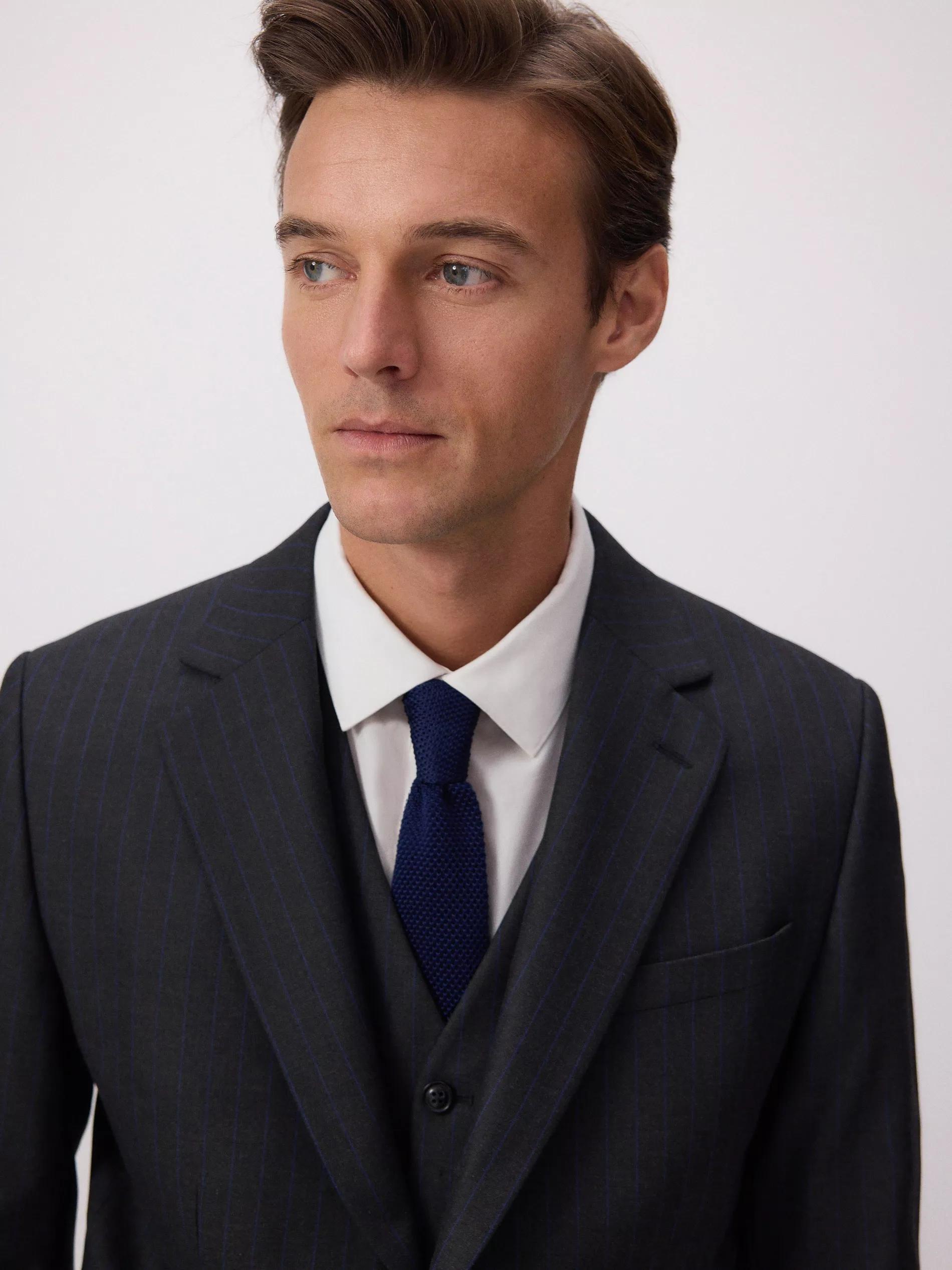 Navy Tie, Navy, large image number 3