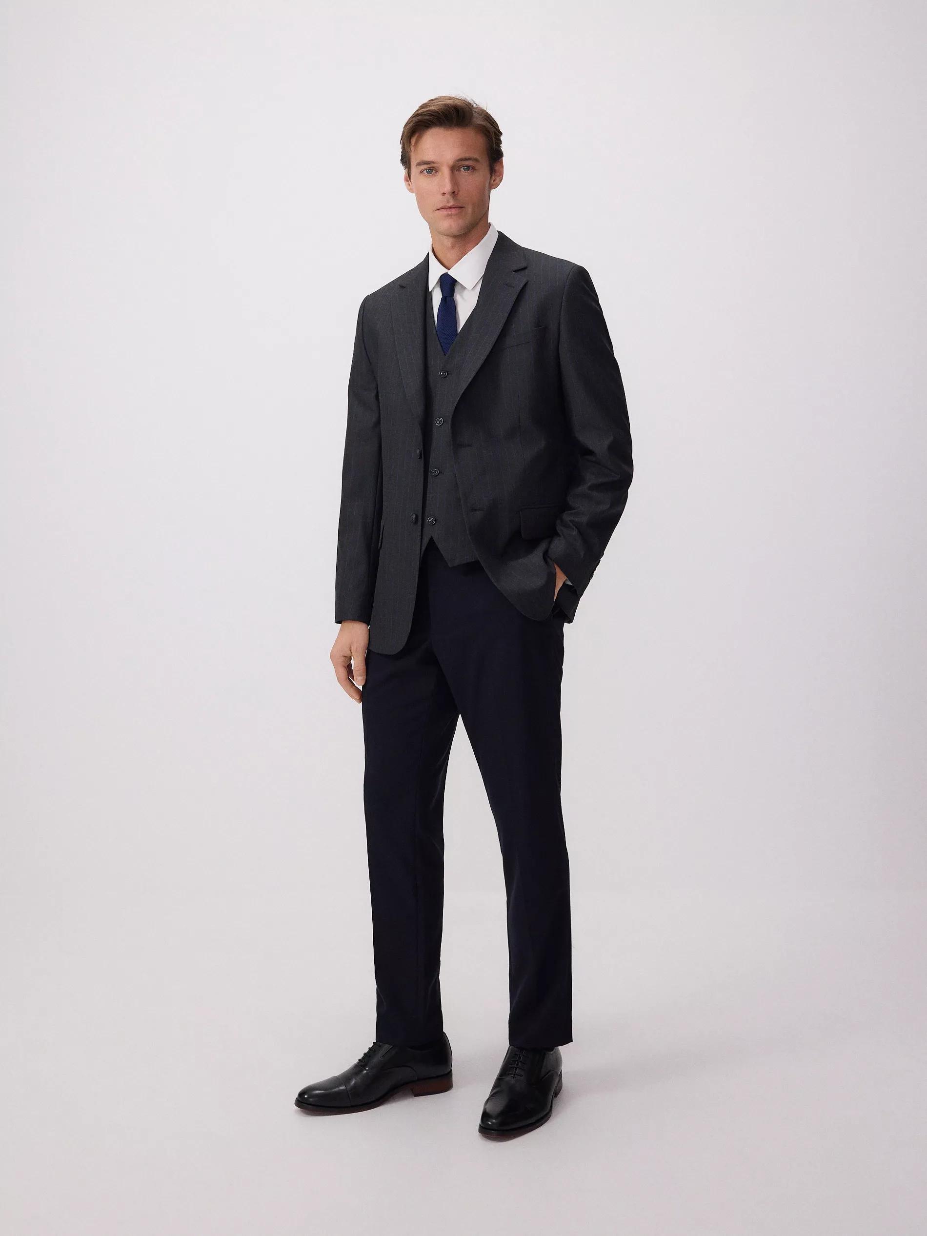 Navy Tie, Navy, large image number 4