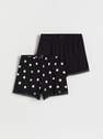Reserved - Black Pyjama shorts 2 pack