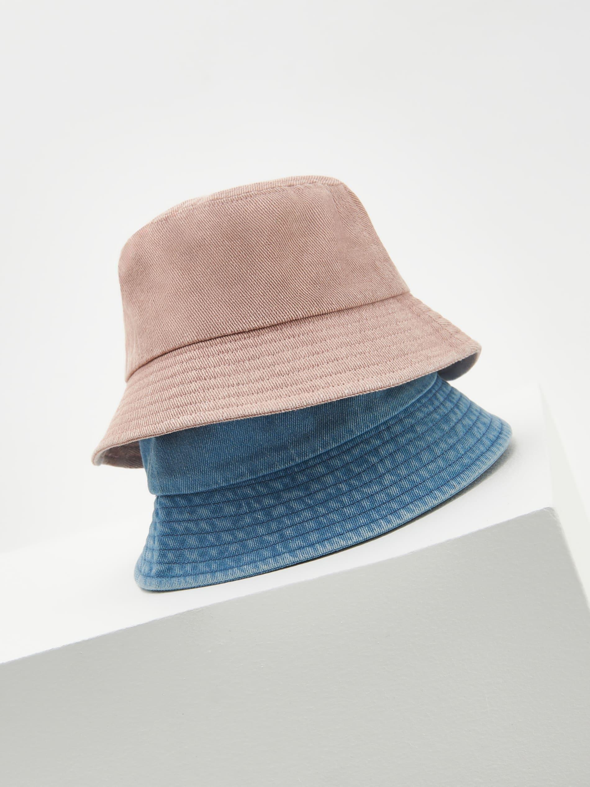 Pink Denim Bucket Hat, , large image number 3