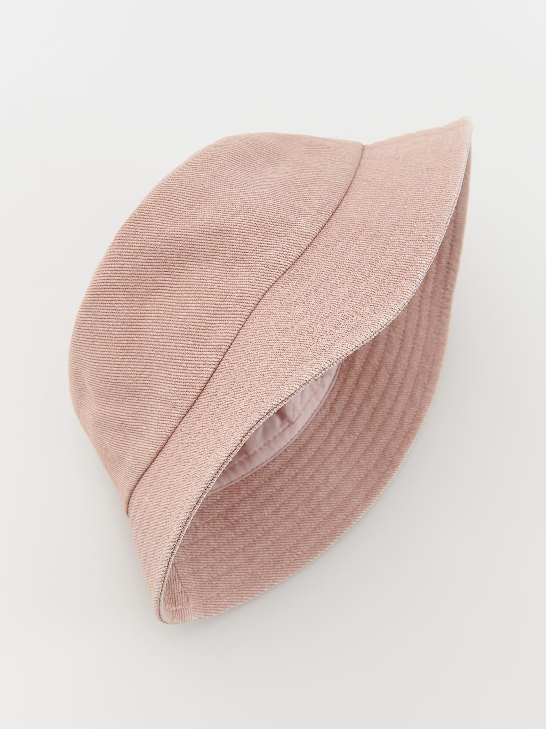 Pink Denim Bucket Hat, , large image number 4