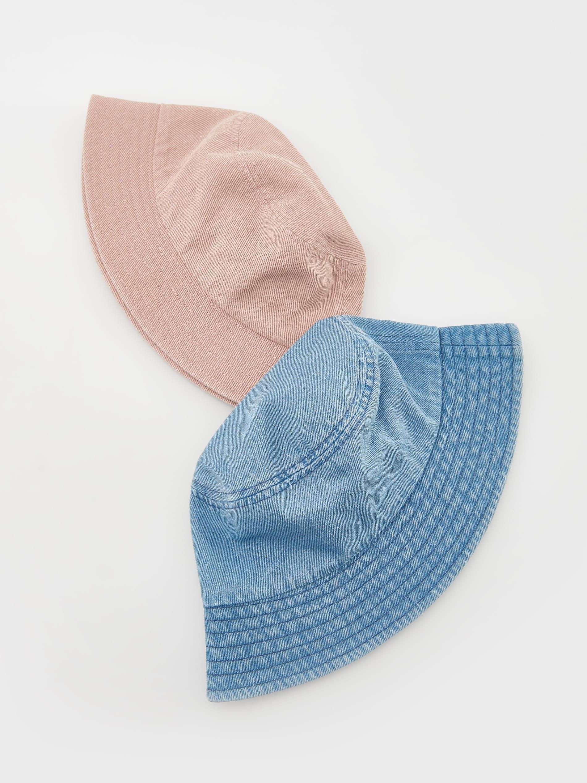 Blue Bucket Hat, Kids Girls, , large image number 4