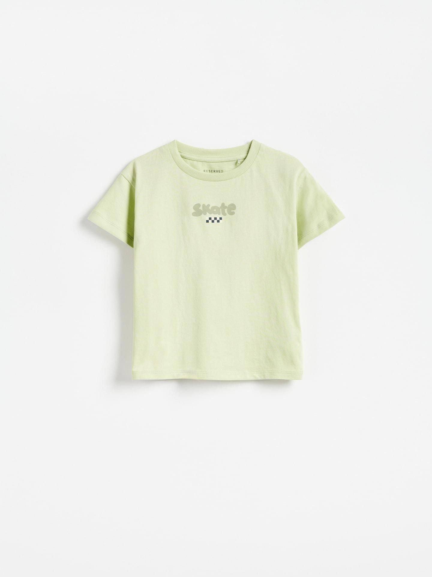 Green Cotton T-Shirt, Green, large image number 1