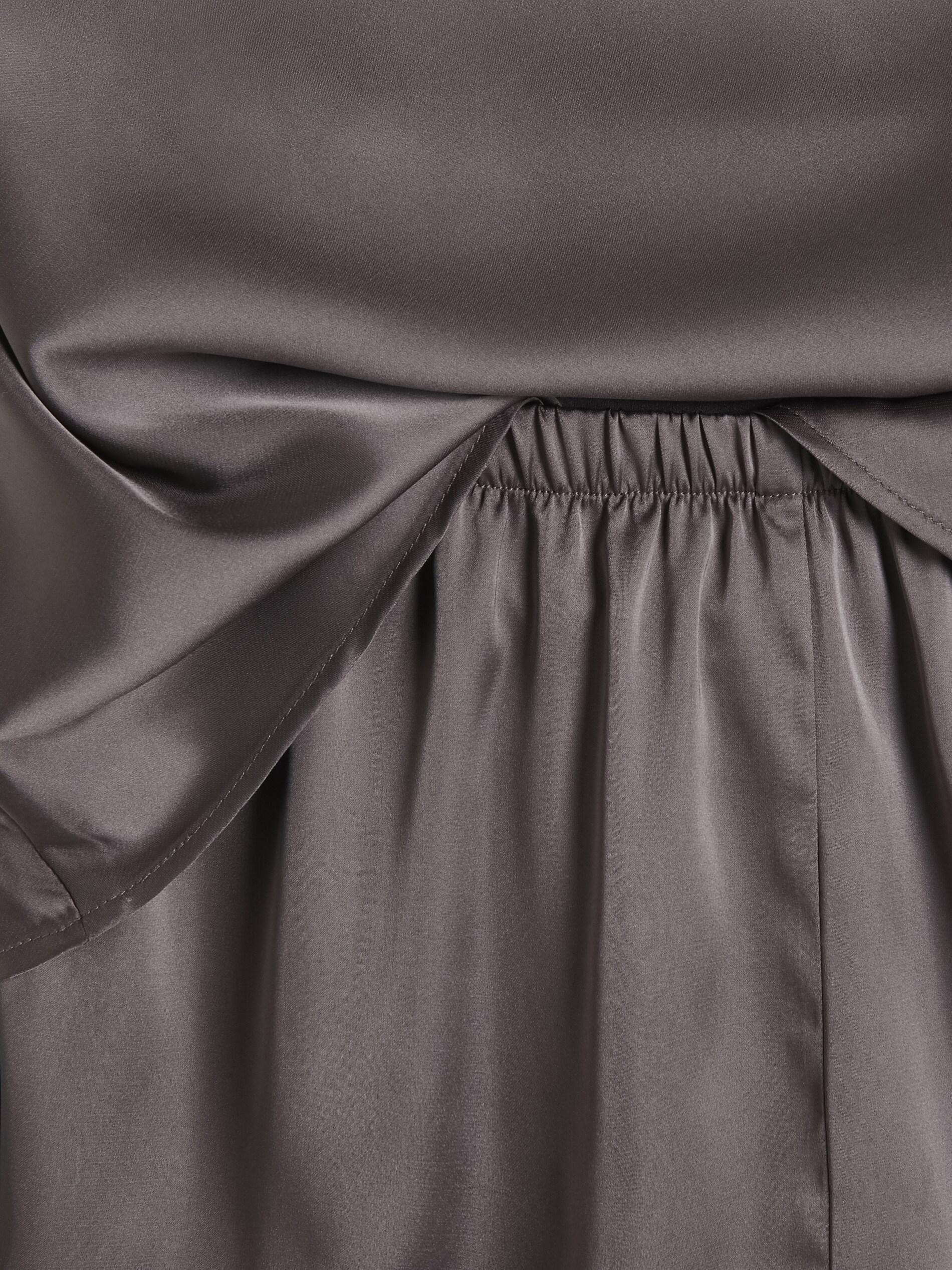Dark Grey Pajama Set In Two Parts, , large image number 3