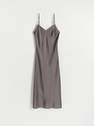 Reserved - Dark Grey Satin Nightgown