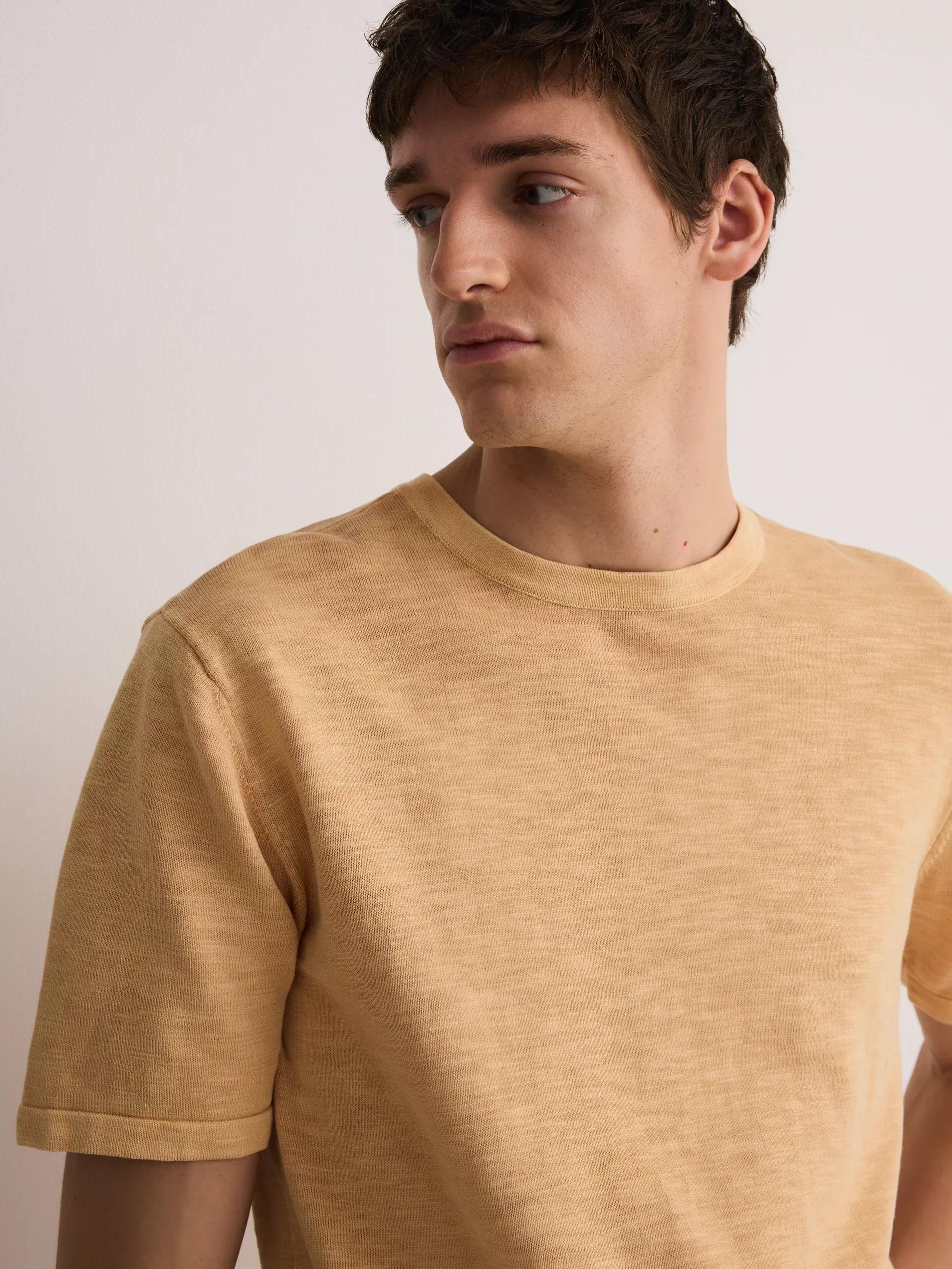 Orange Cotton Jumper With Wash Effect, , large image number 3