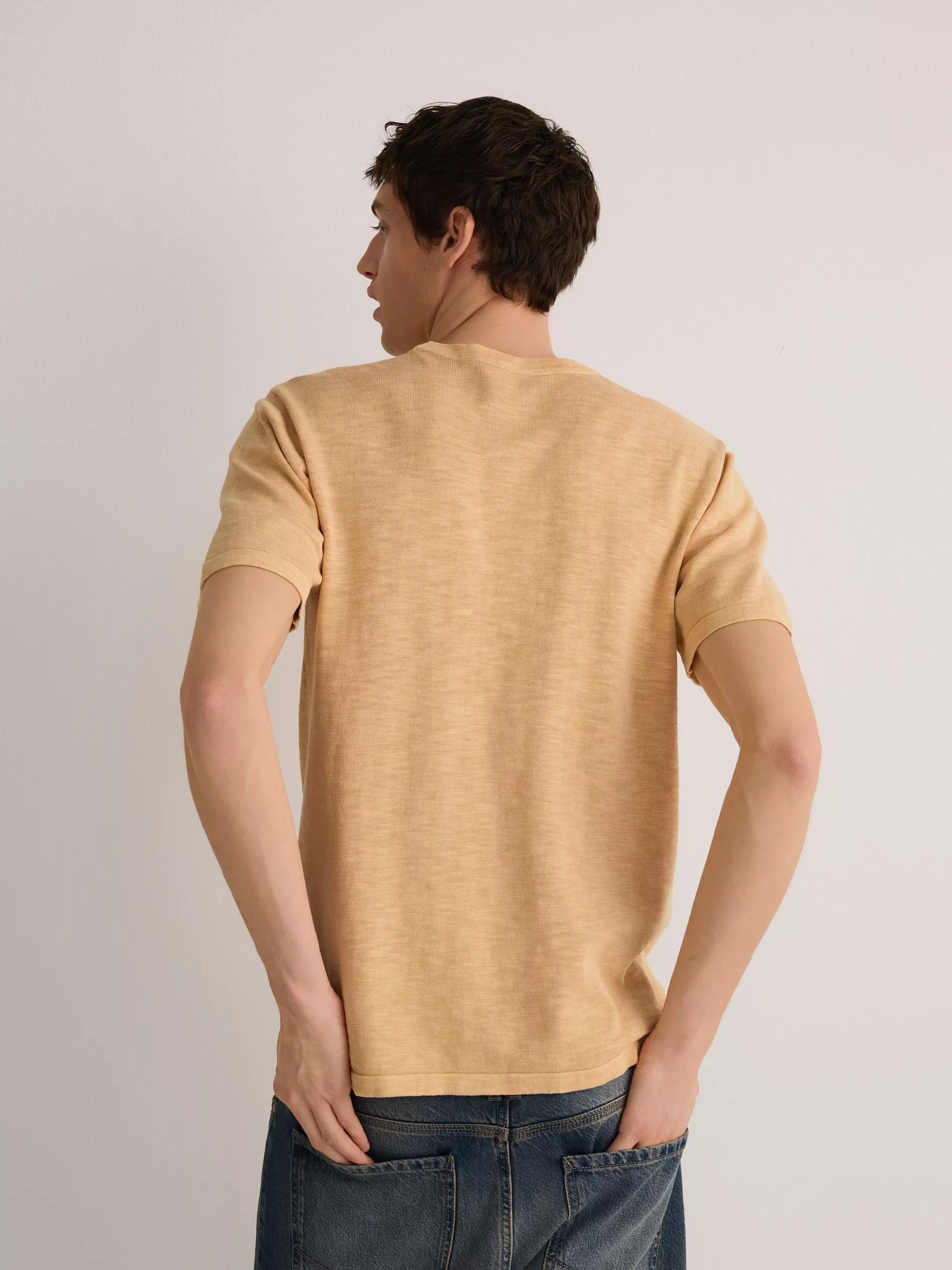 Orange Cotton Jumper With Wash Effect, , large image number 4