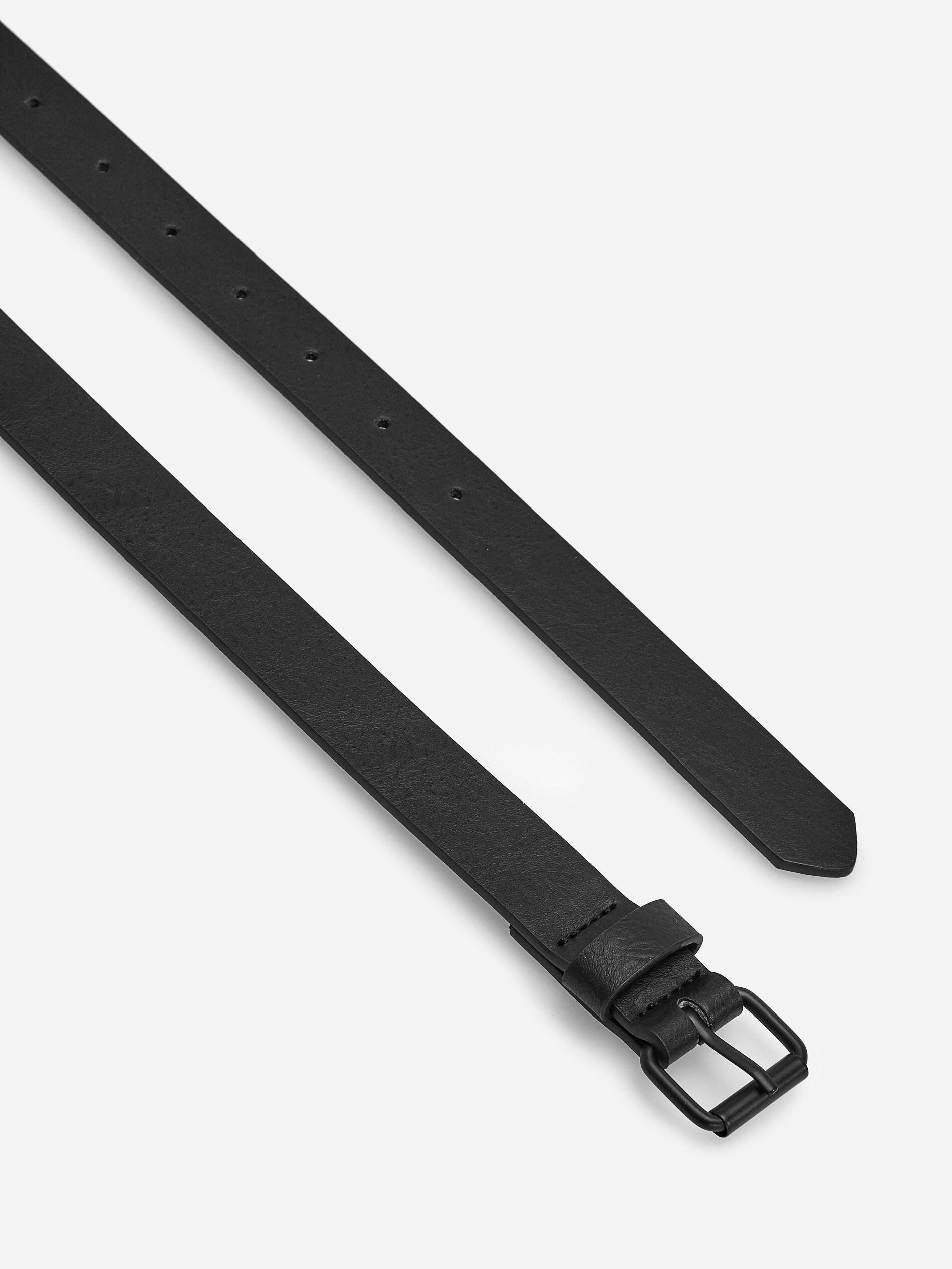 Black Textured Belt, Kids Boy, , large image number 1