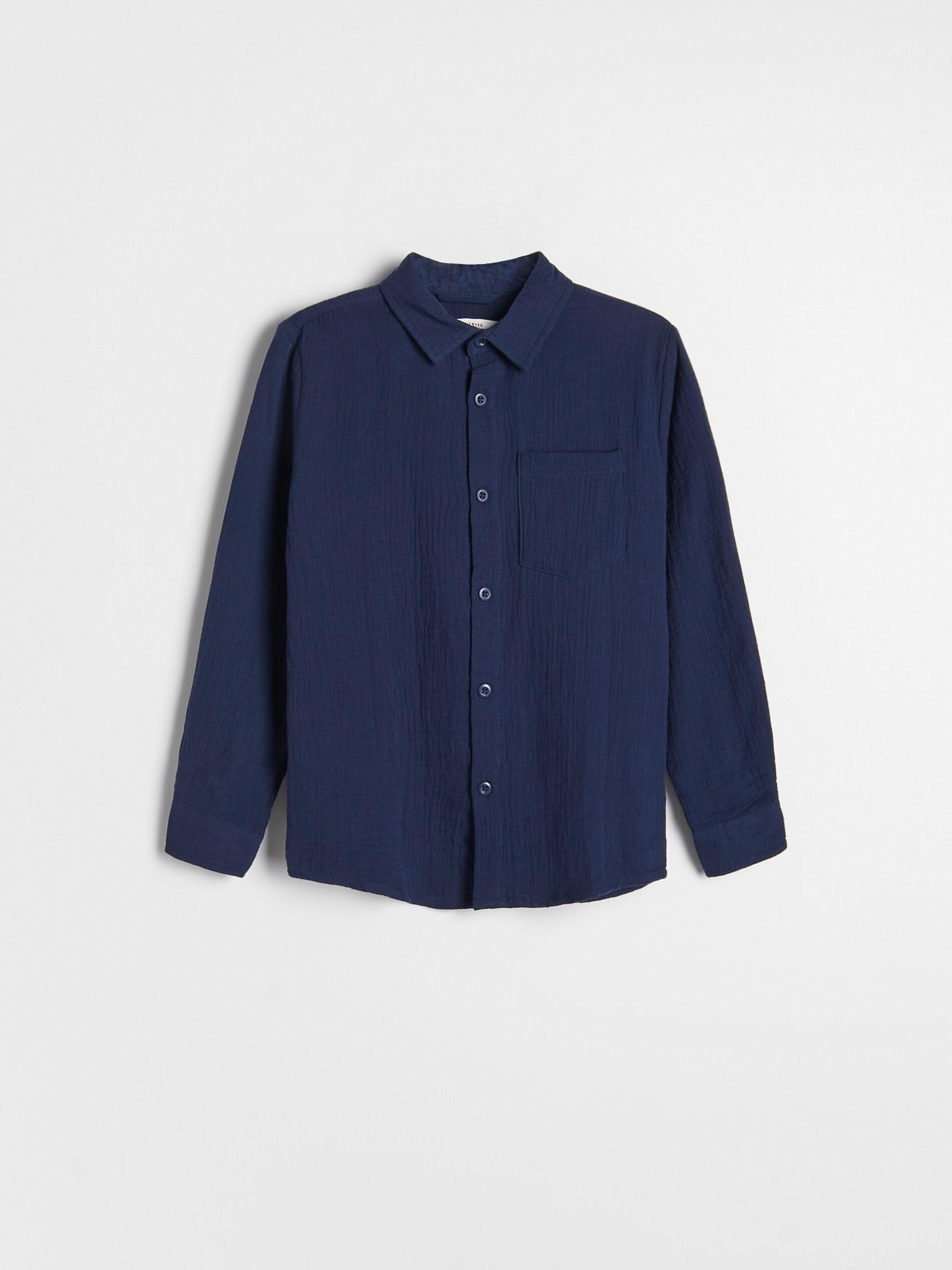 Blue Shirt, Kids Boys, , large image number 1