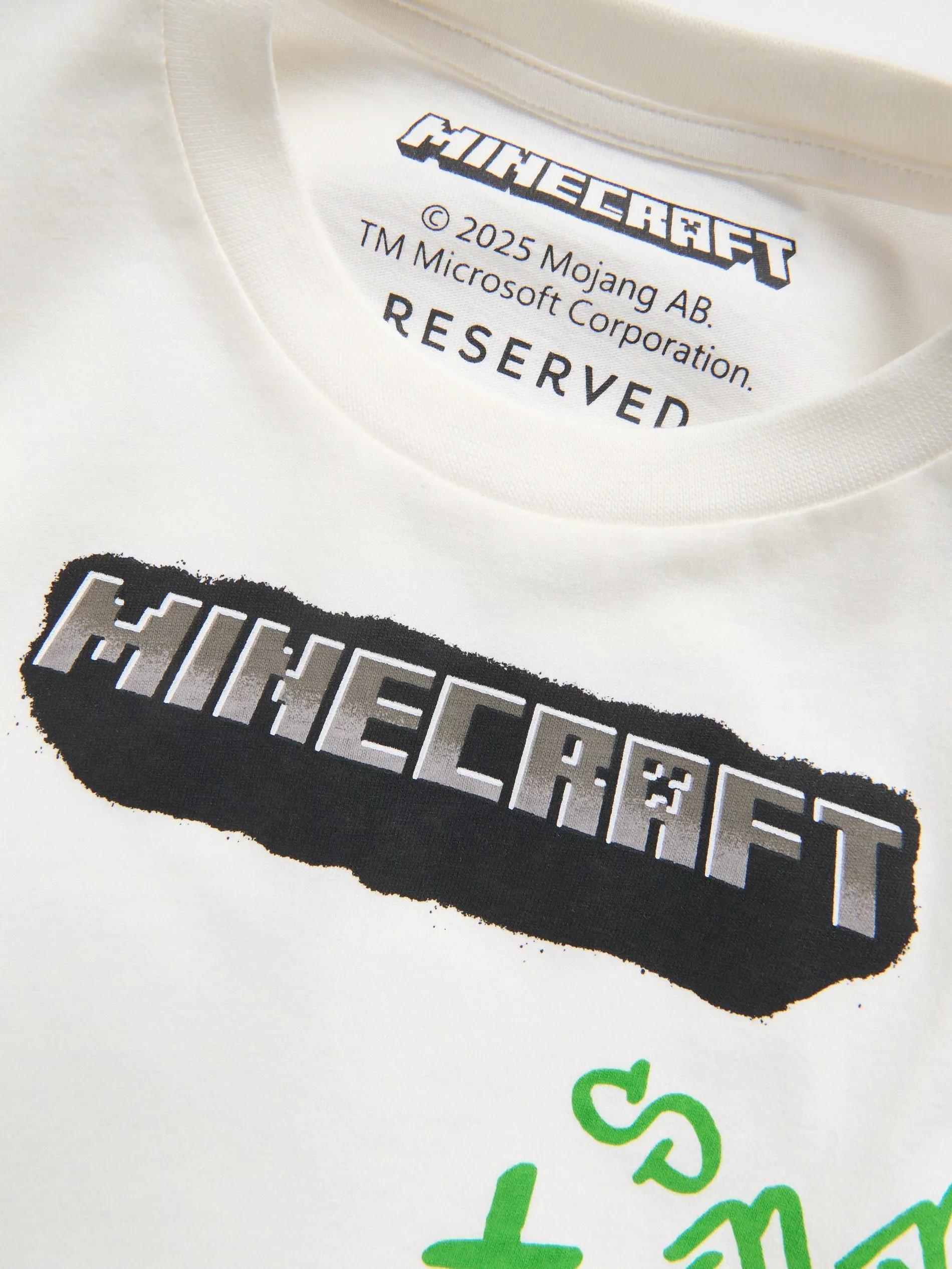 Minecraft cotton T-shirt, Ivory, large image number 2