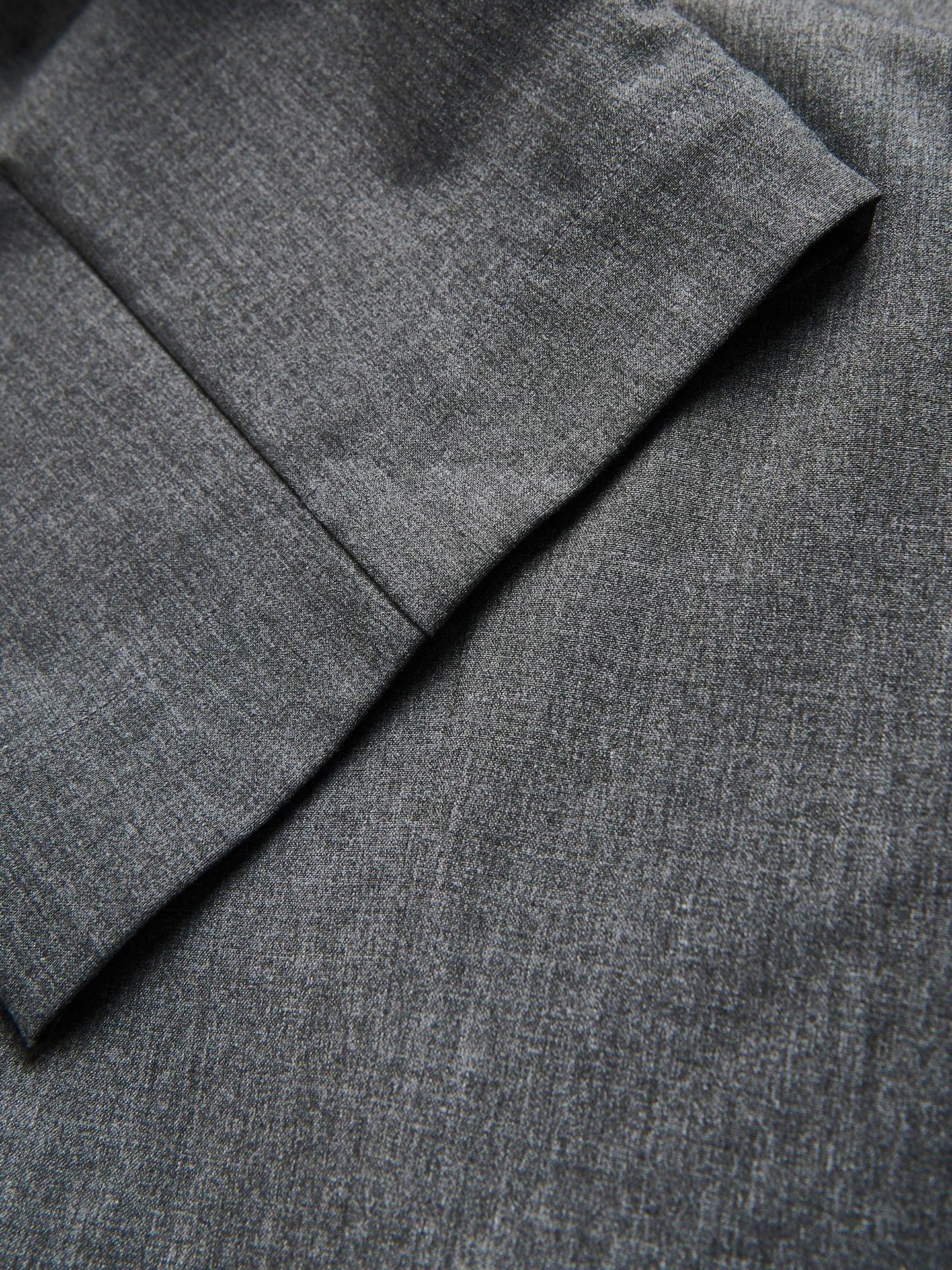 Grey Barrel Leg Trousers, Light grey, large image number 4