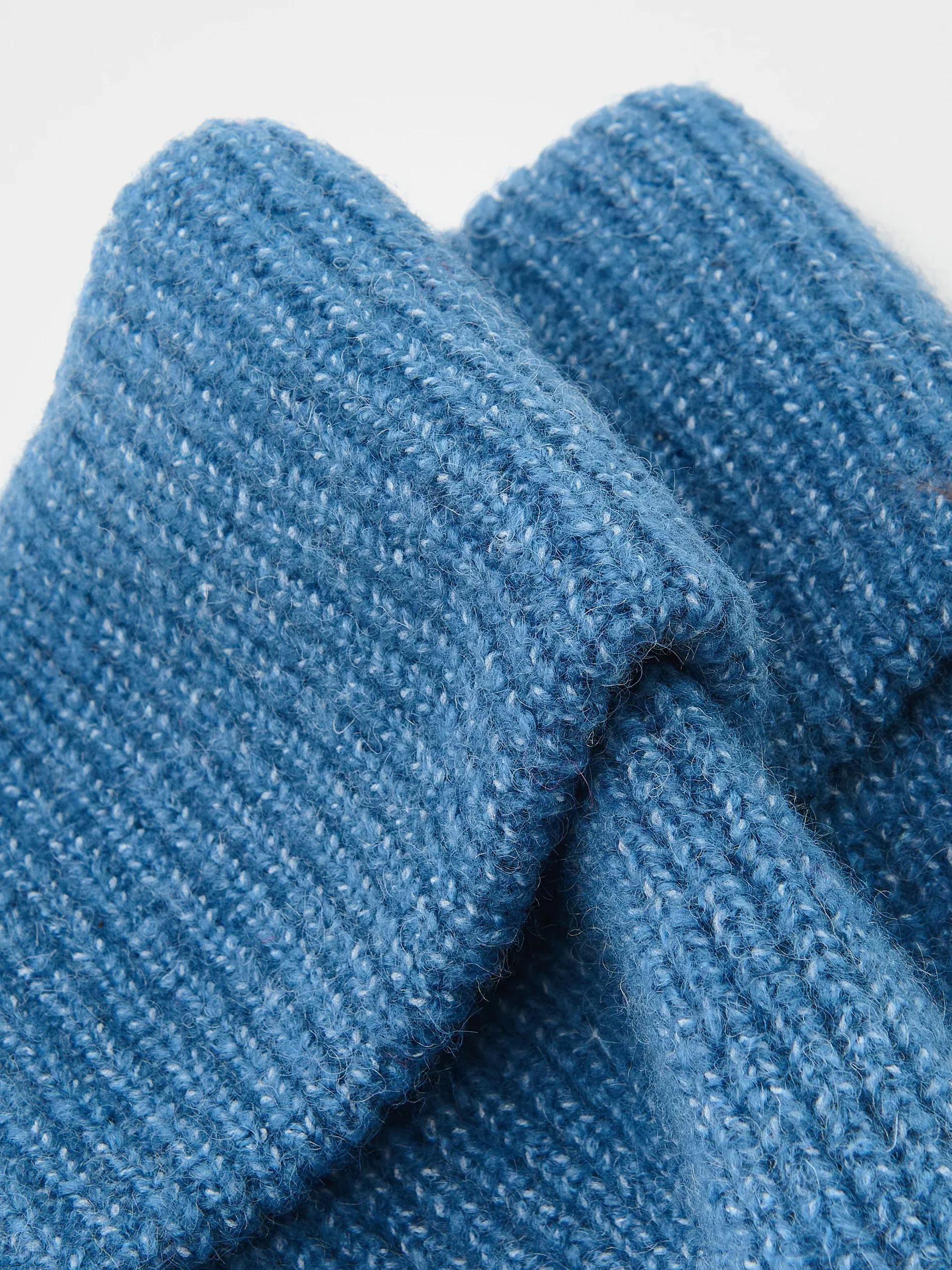 Blue Plain Beanie, Blue, large image number 2