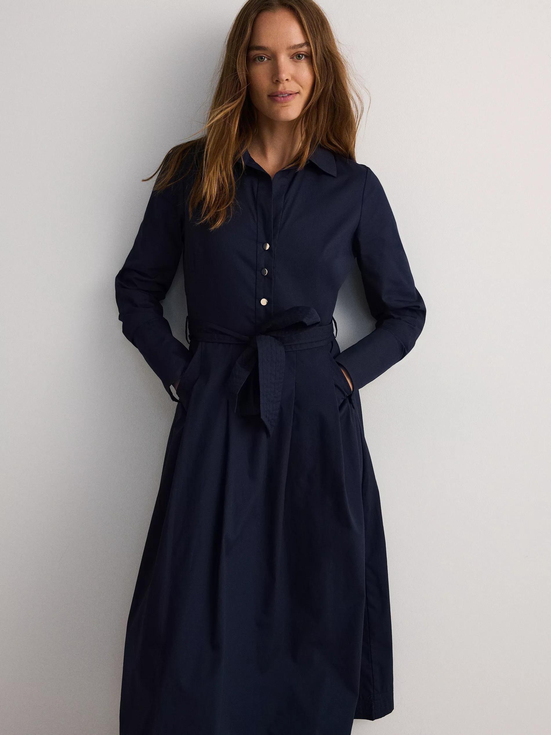 Navy Midi Dress, , large image number 2